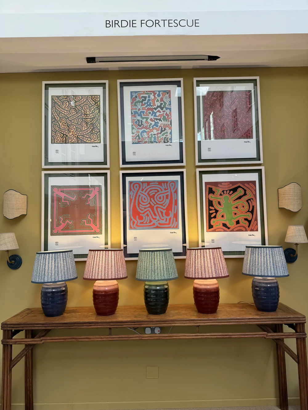 Birdie Fortescue lamp selection