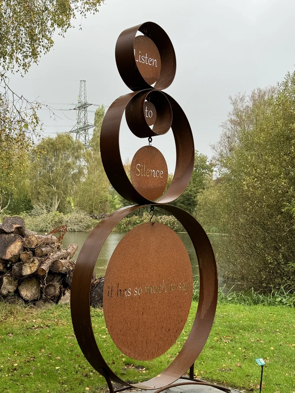 LISTEN TO SILENCE, IT HAS SO MUCH TO SAY by Simon Gudgeon