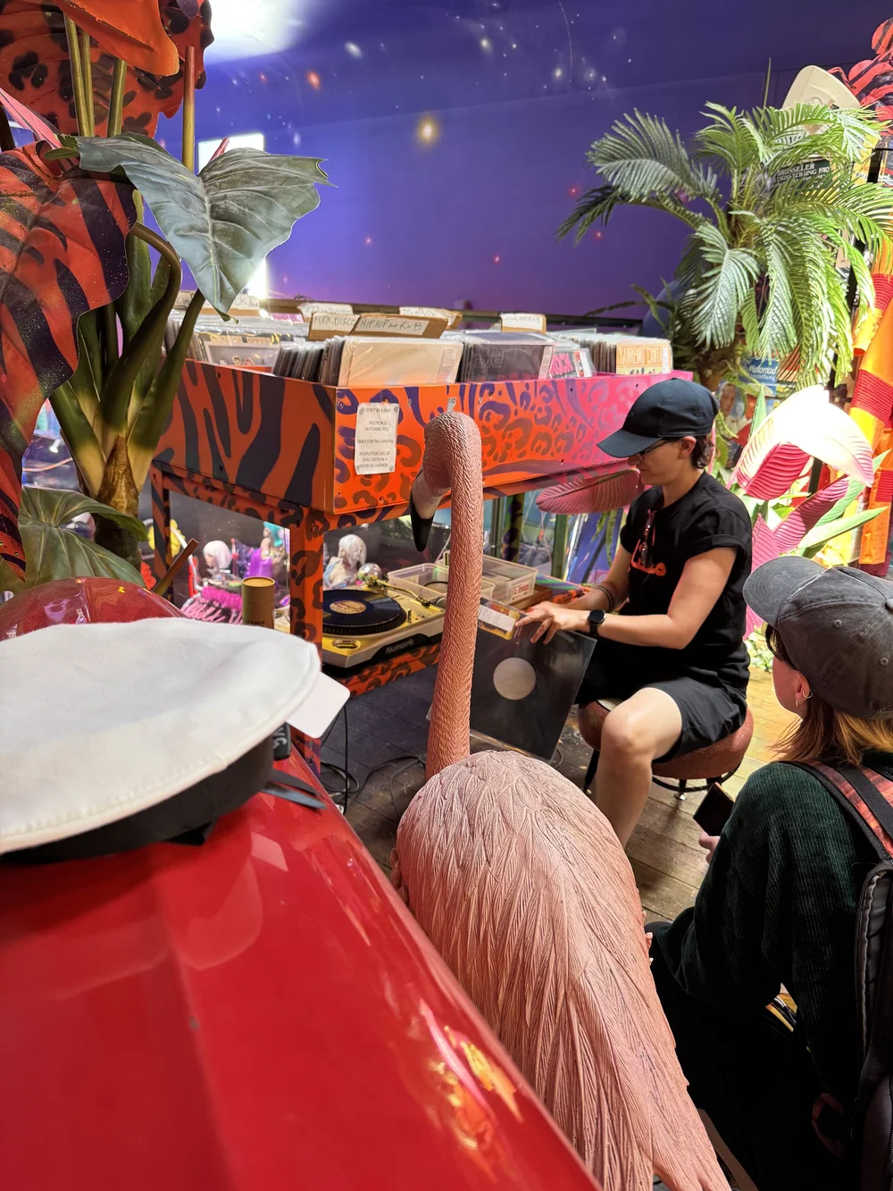 DJ at Richie's Records