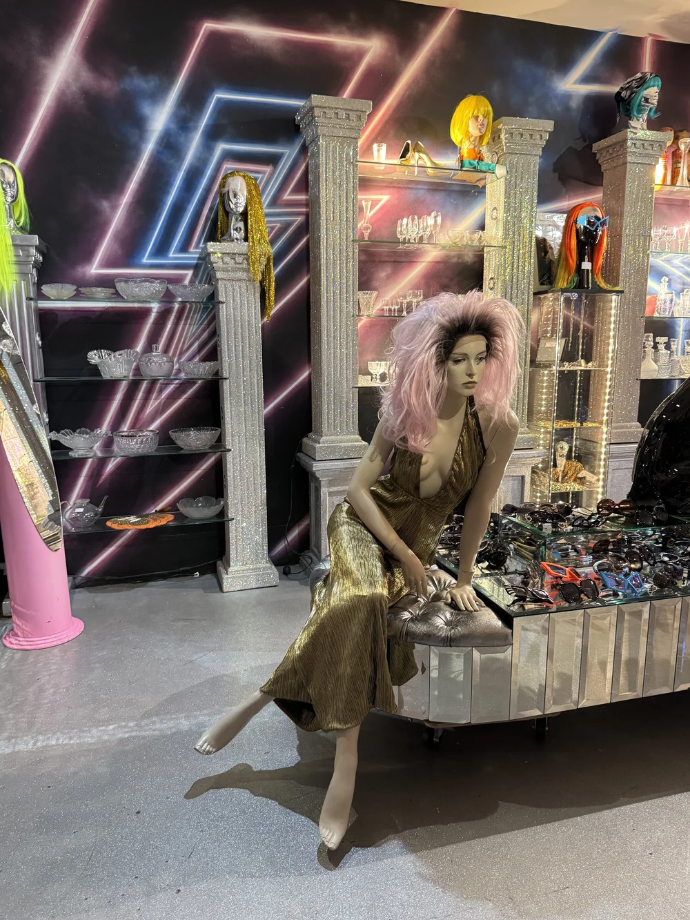 Shop display at Vintage Garage Melbourne