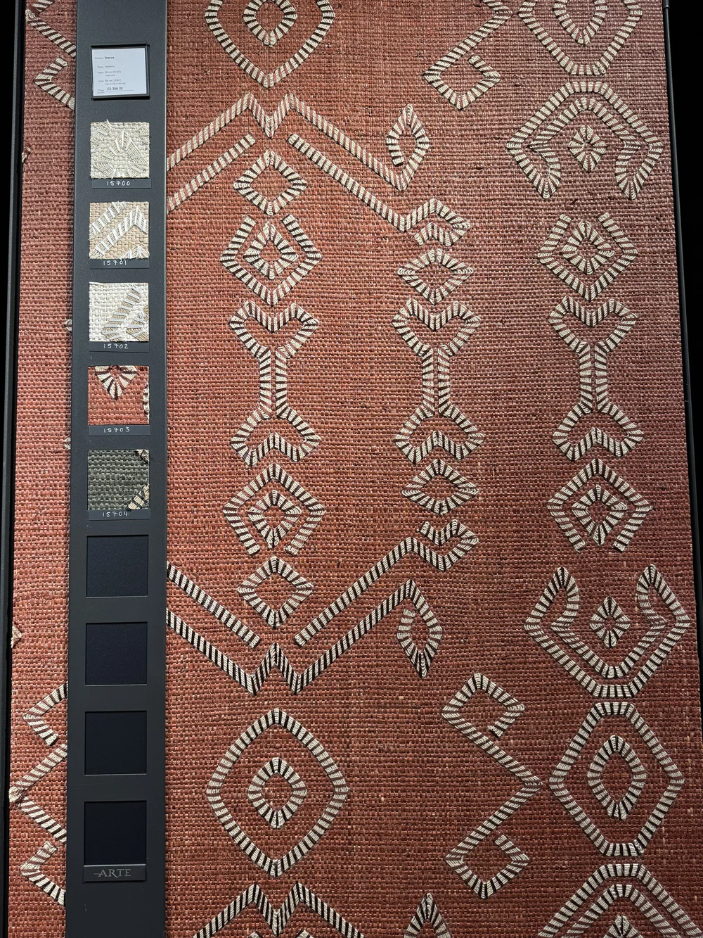 Indomito wallcovering from the new Icarus collection by Arte