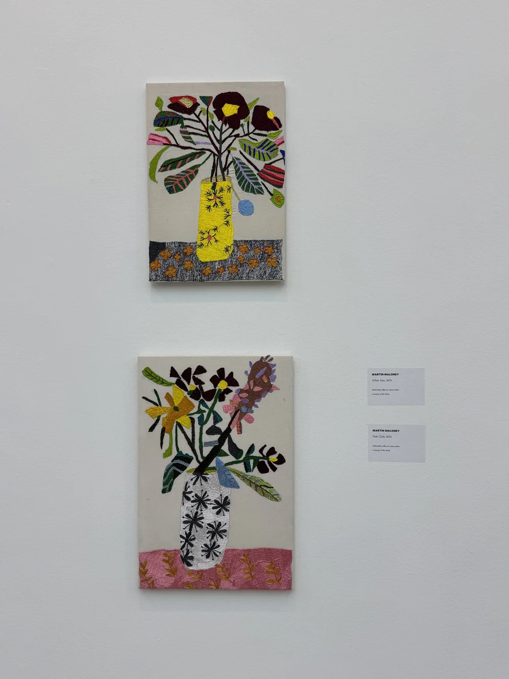 Martin Maloney . Yellow Vase, 2024