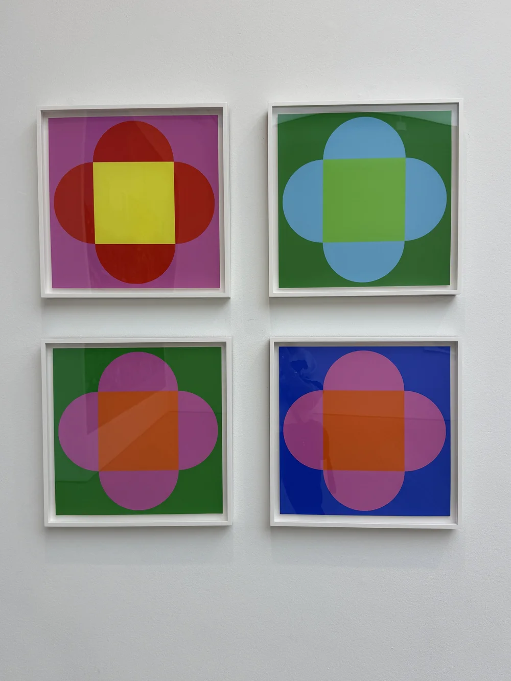 Yinka Ilori. Melodious Flower 1,5,7,9,2024