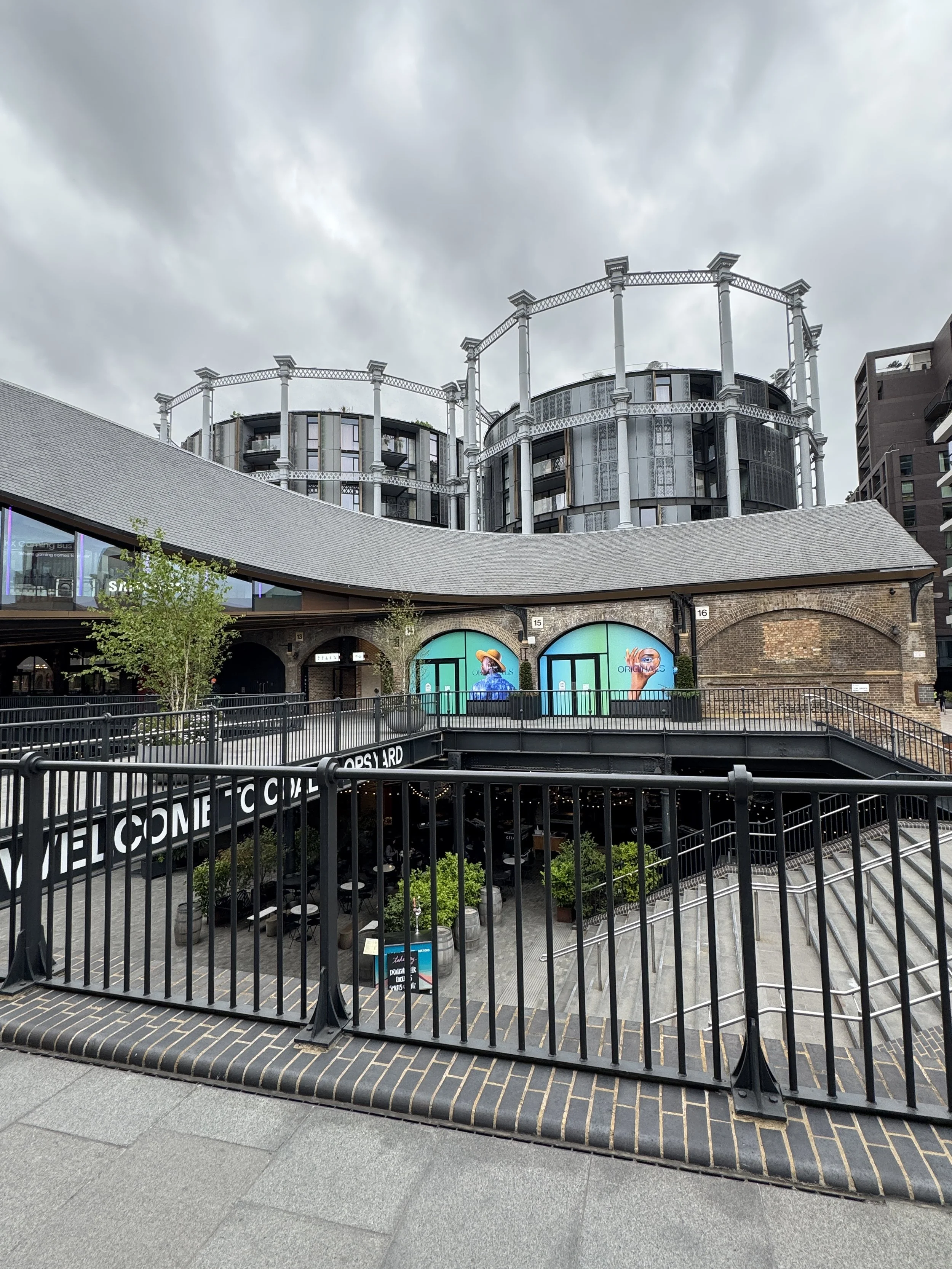 Gas Holders at King's Cross