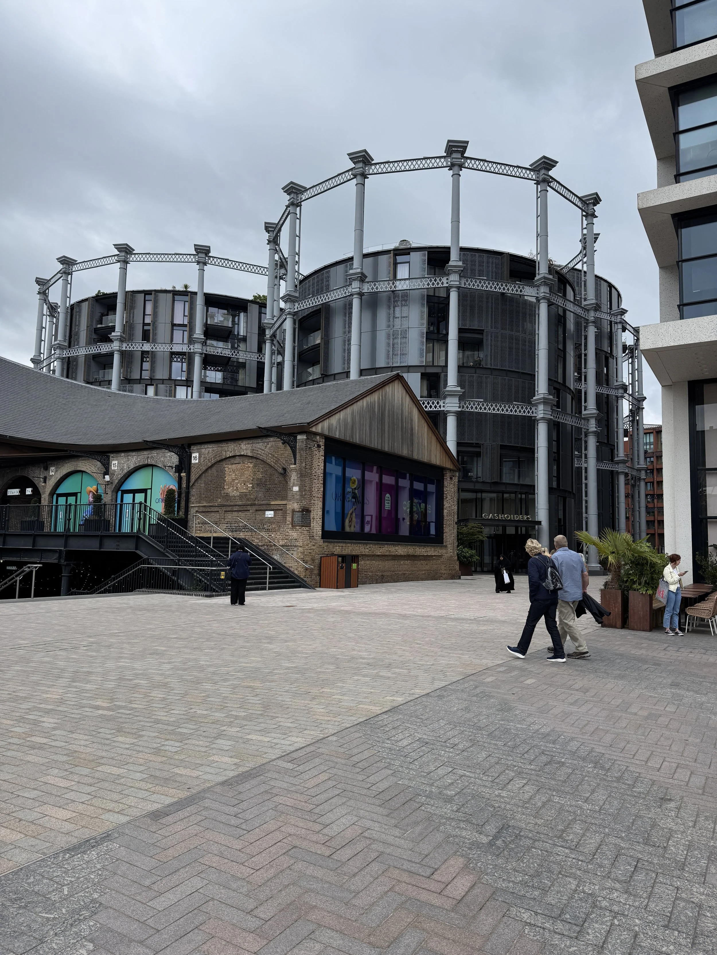 Gas Holders at King's Cross
