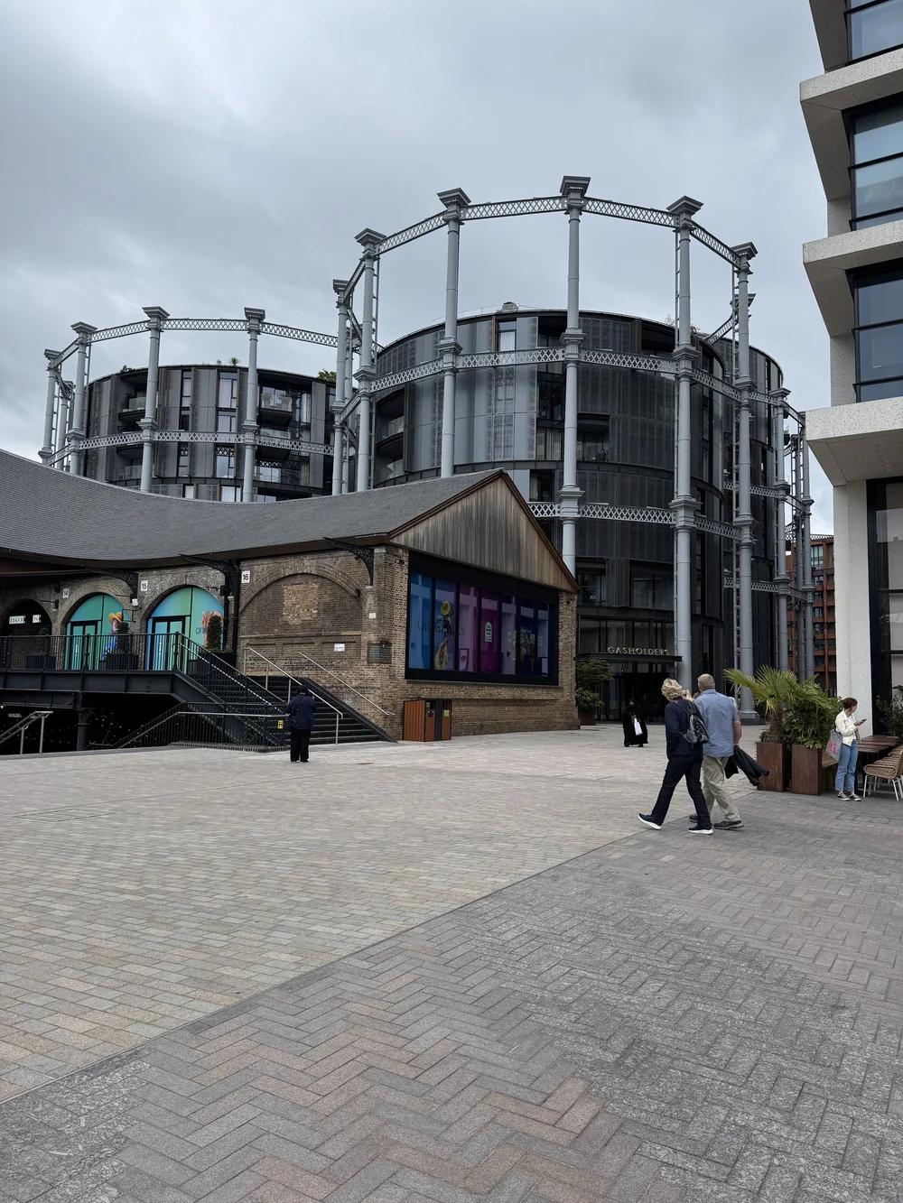 Gas Holders at King's Cross