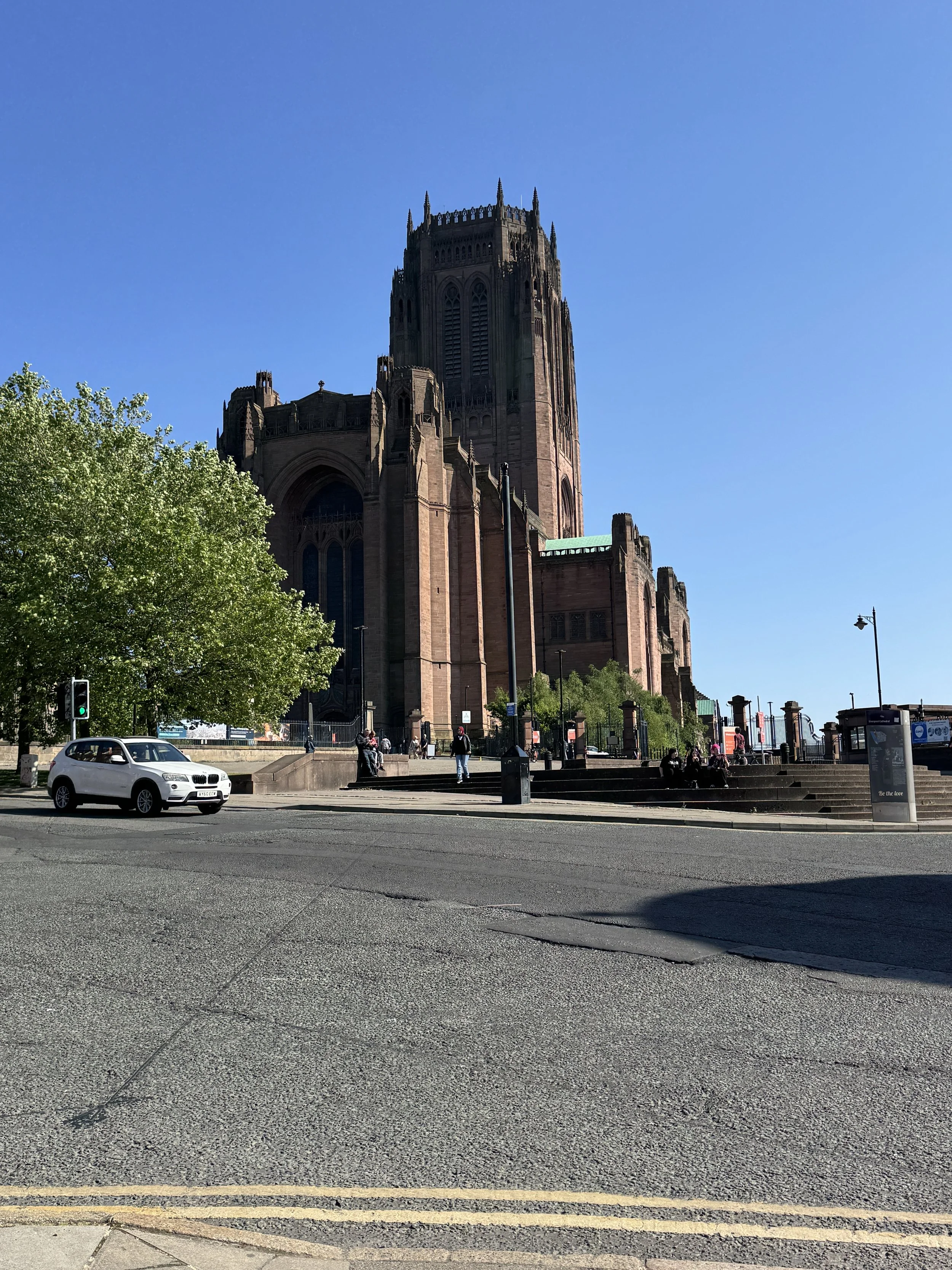 Liverpool Cathedral seen from the street