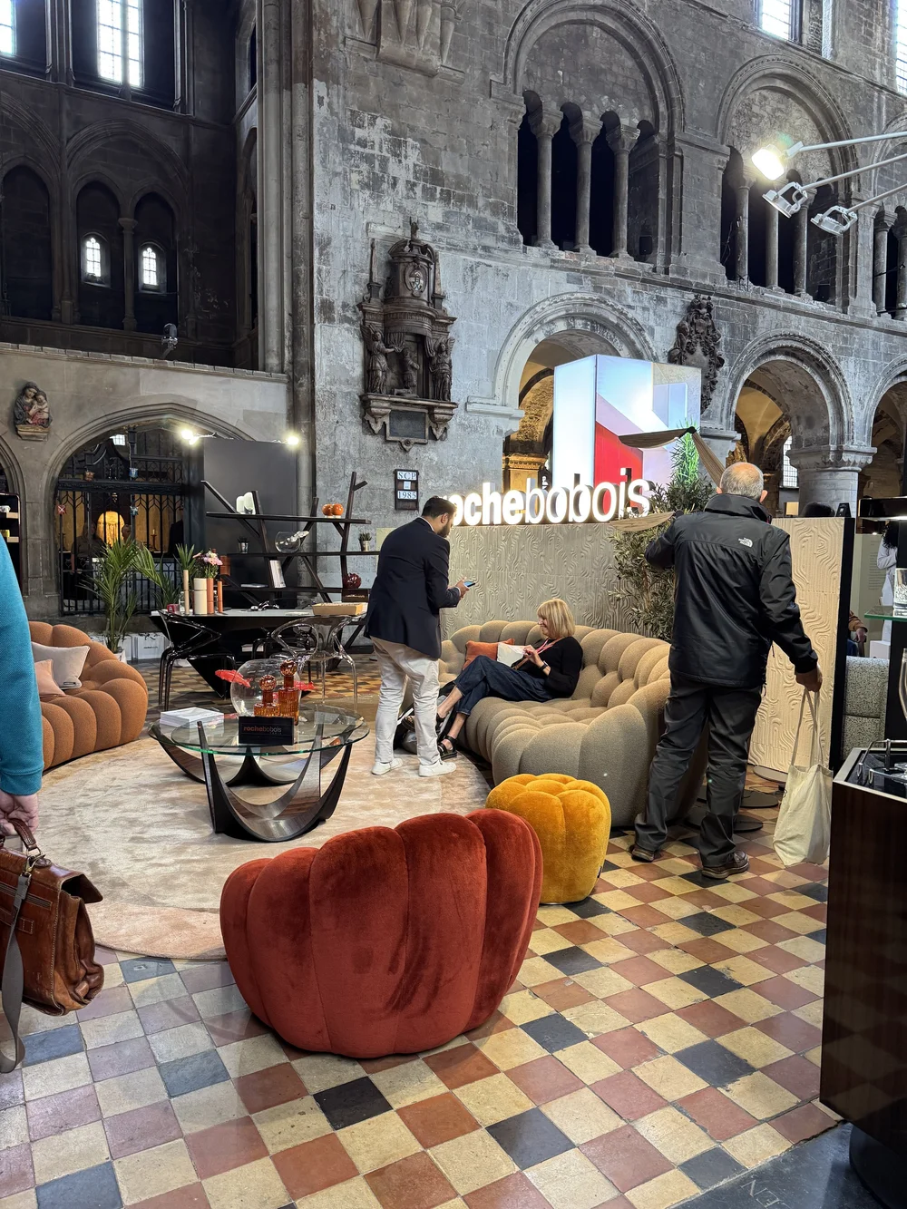 Roche Bobois display at Church of Design