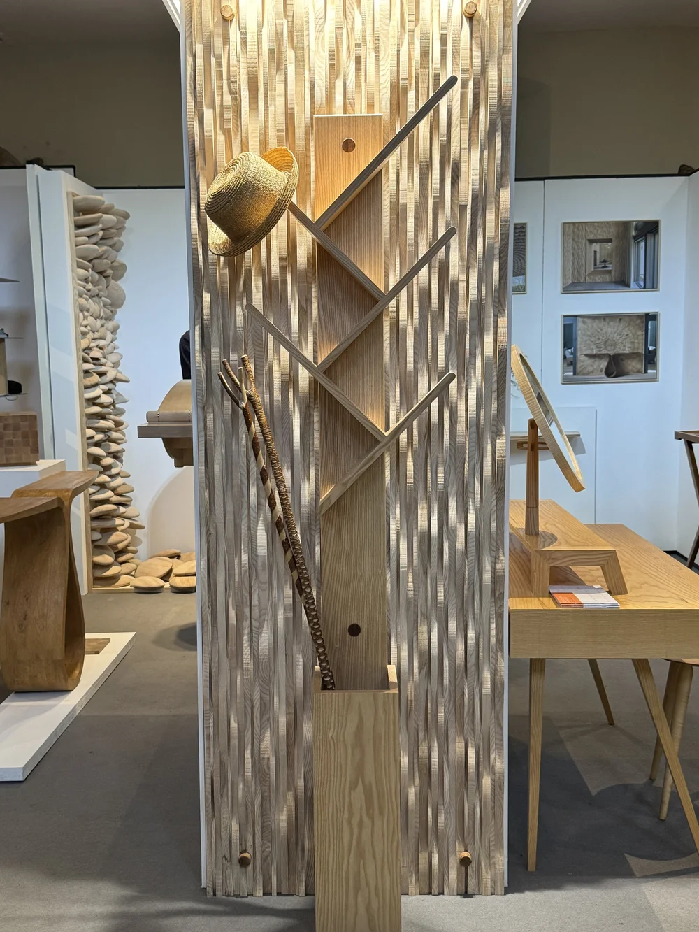 Hat stand by Mathew Burt