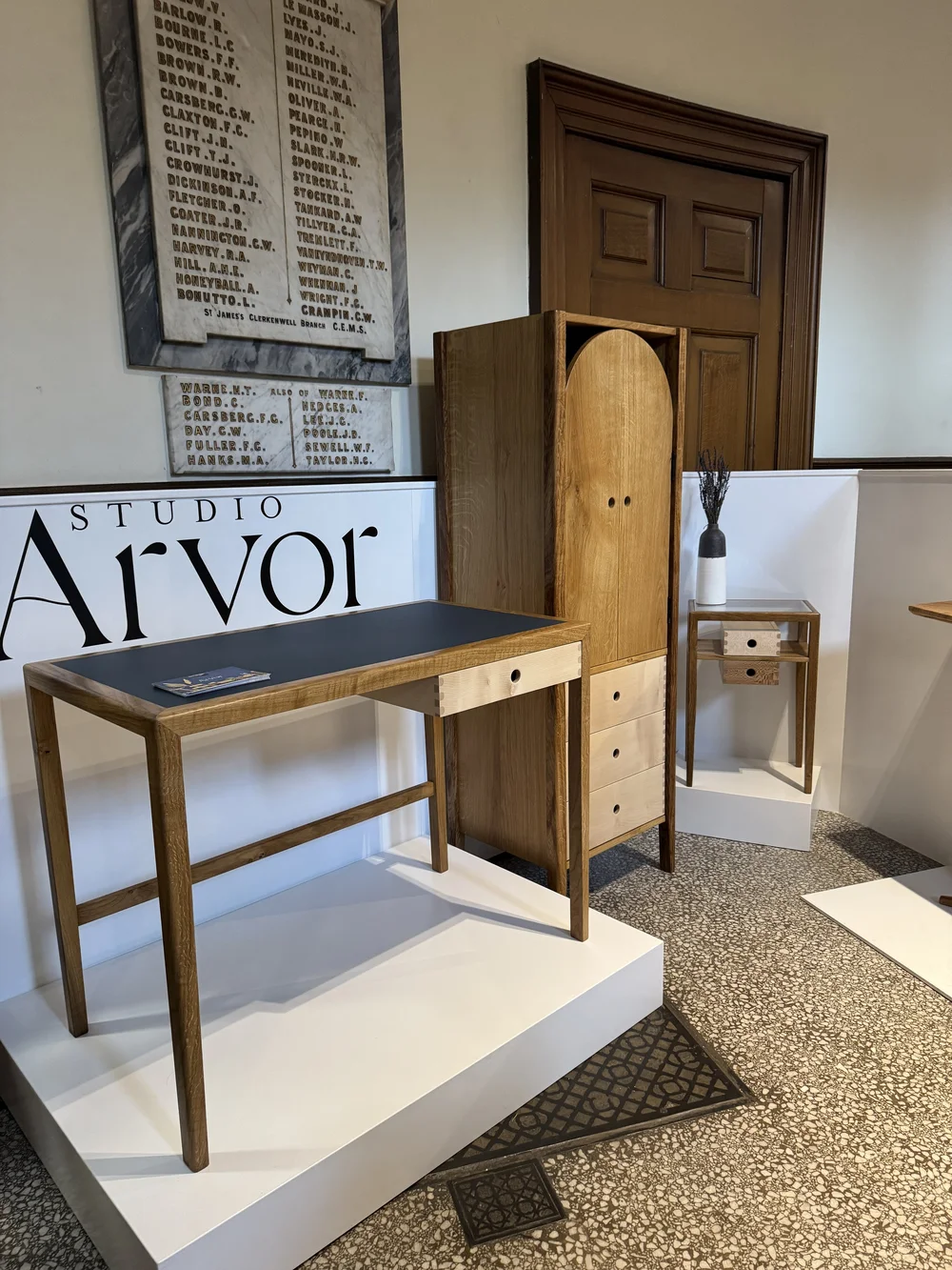 Studio Arvor desk, storage &amp; side table