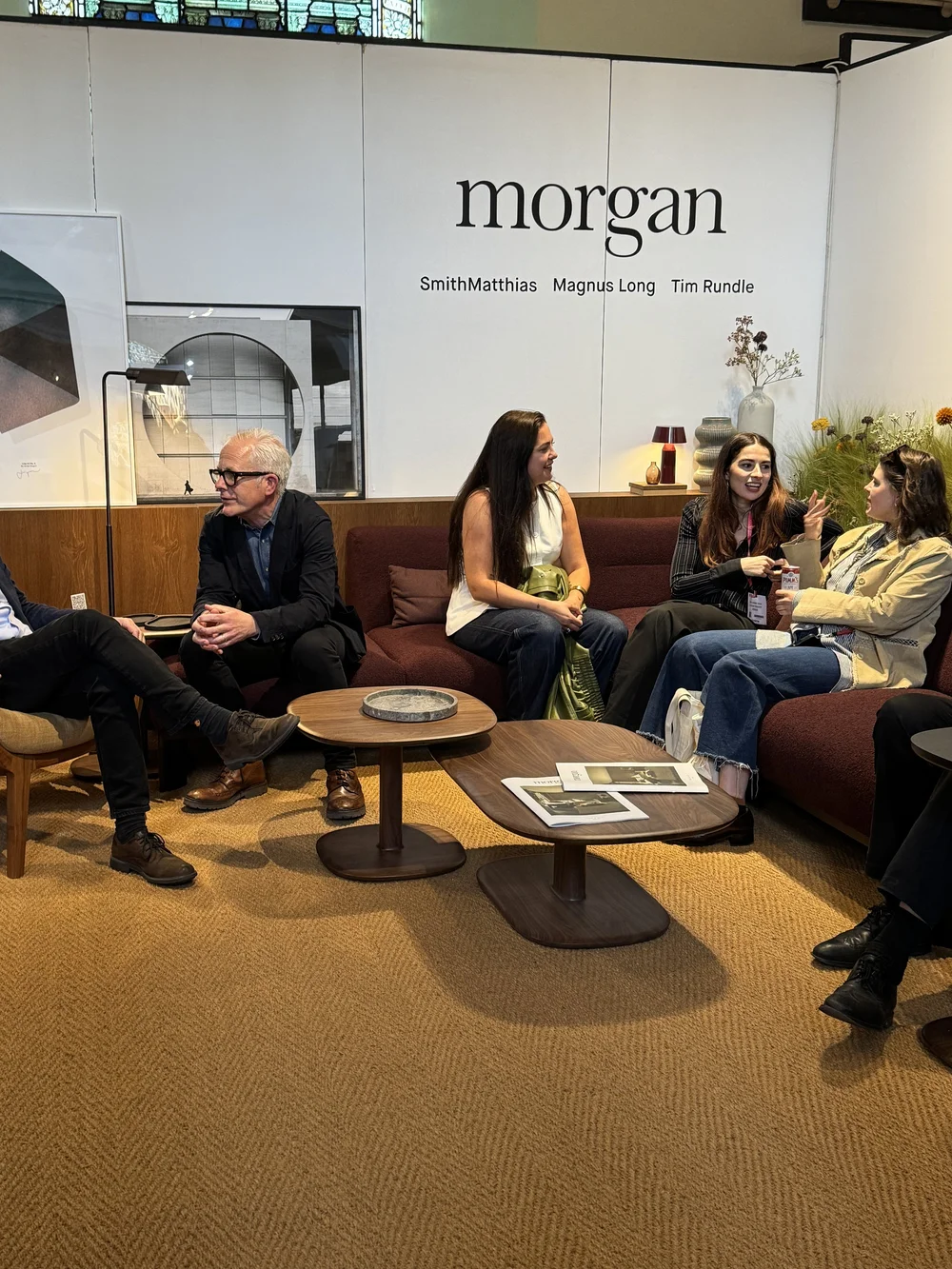 Morgan stand at the Chapel Clerkenwell