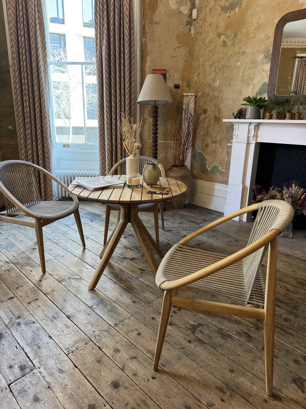 Frida outdoor dining chair by Vincent Sheppard