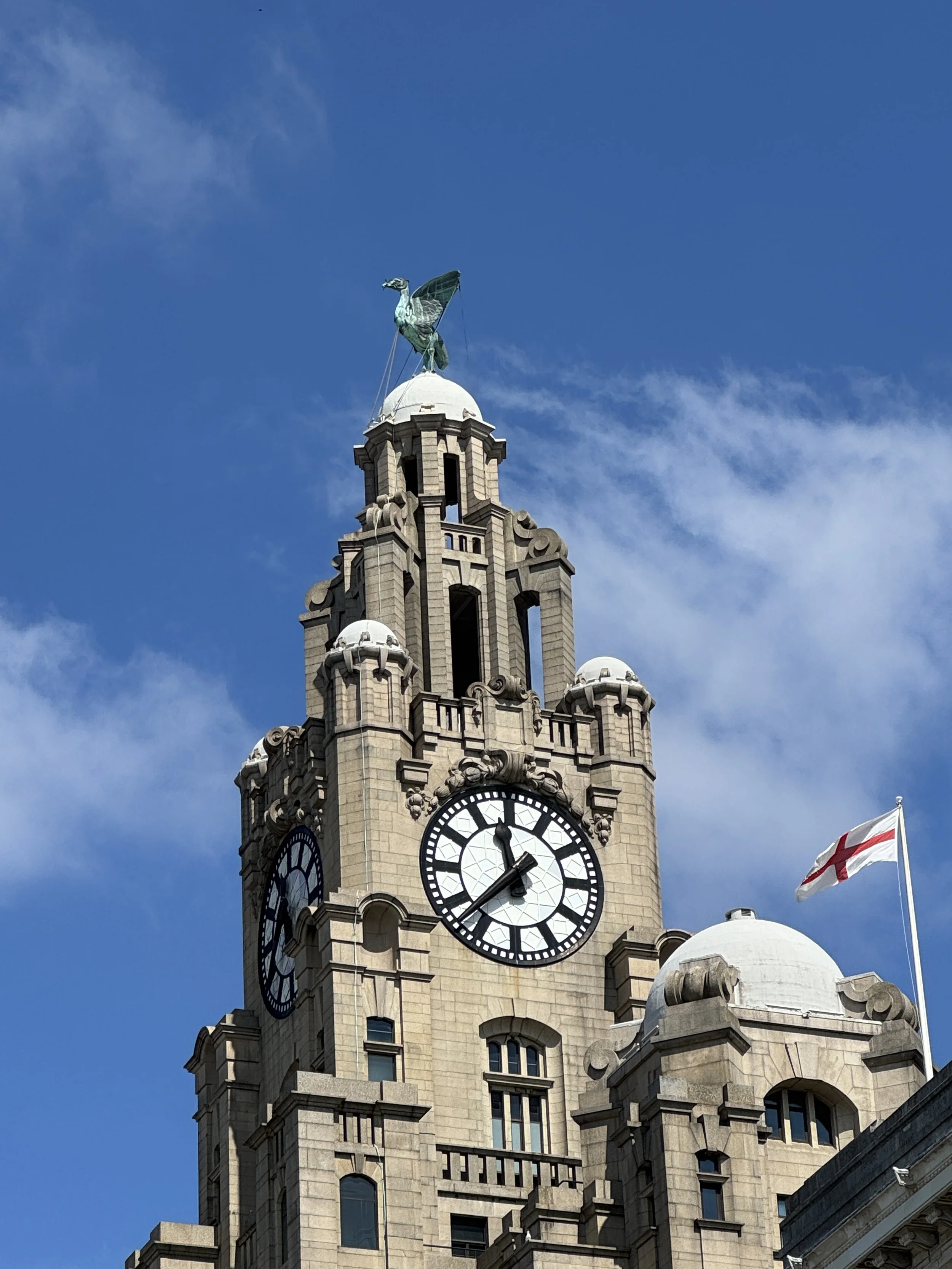 Royal Liver Building clock tower, Liverpool