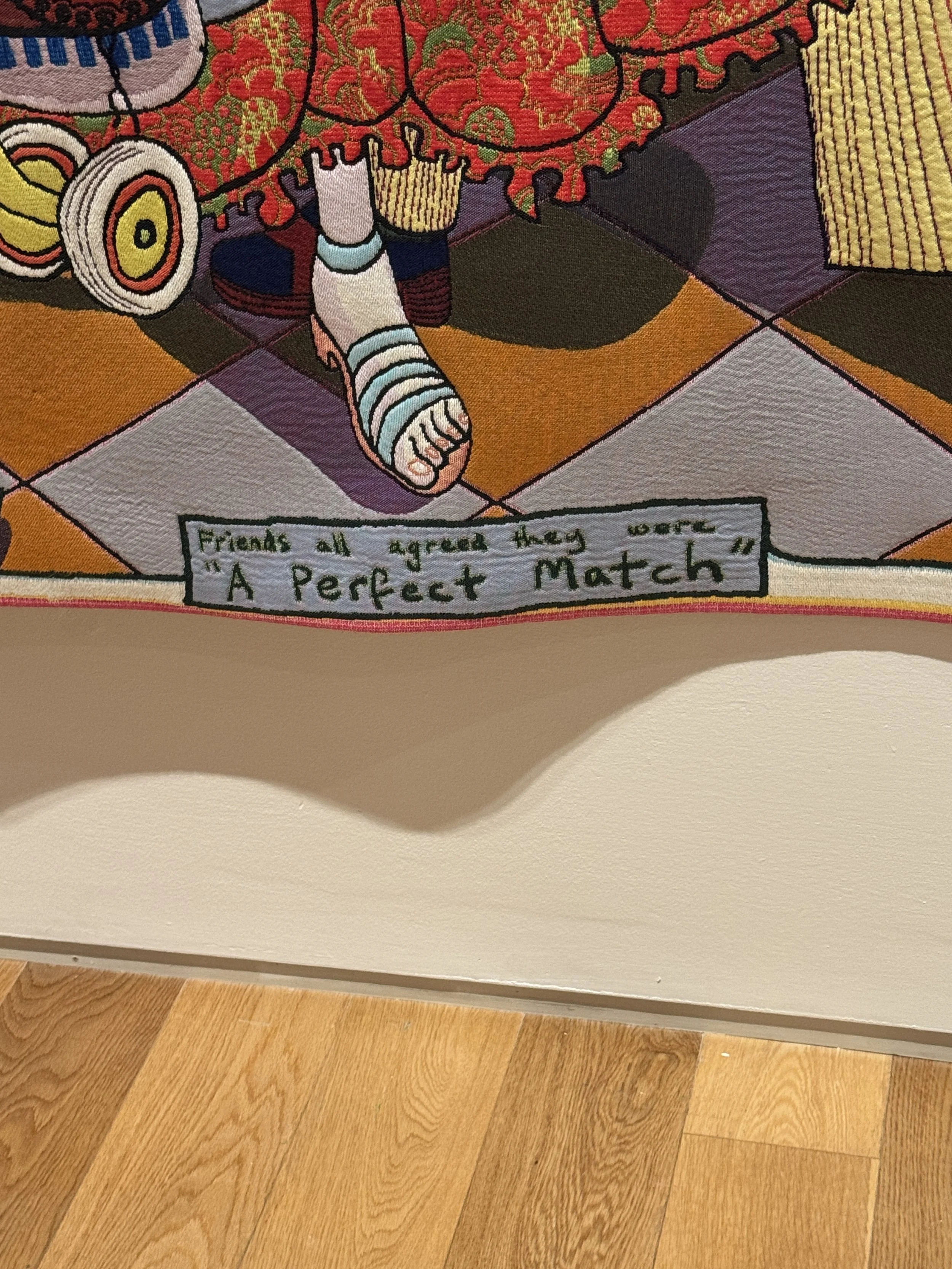 Detail from A Perfect Match (2004), Grayson Perry