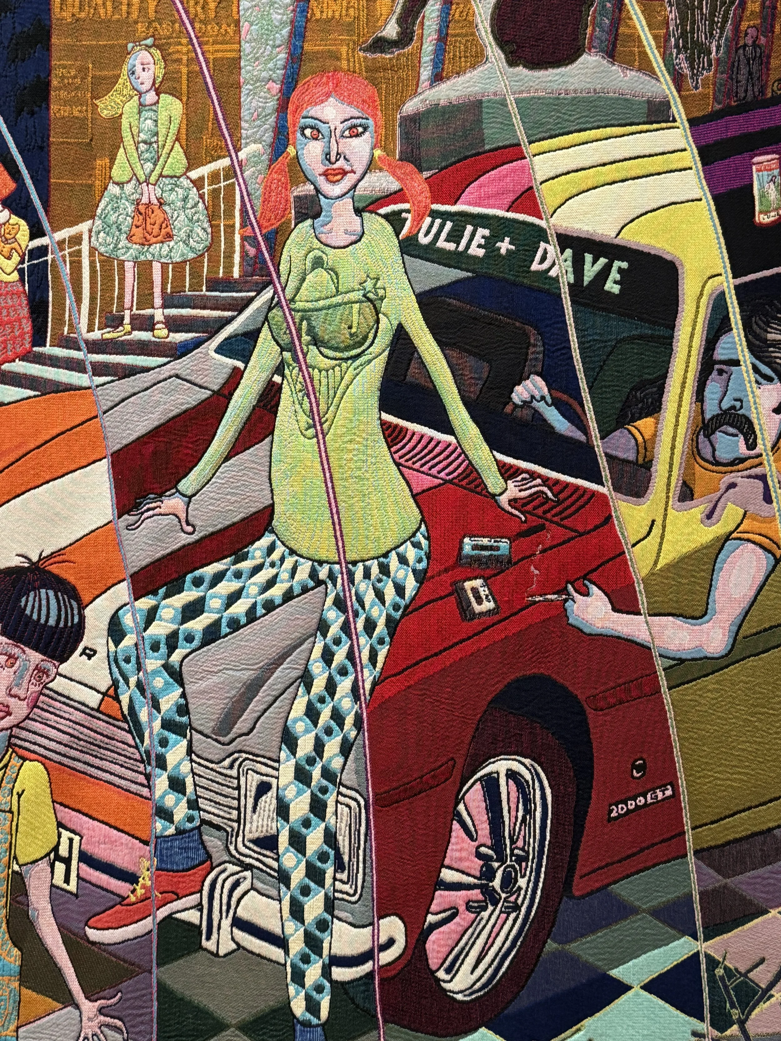 Detail from A Perfect Match (2004), Grayson Perry