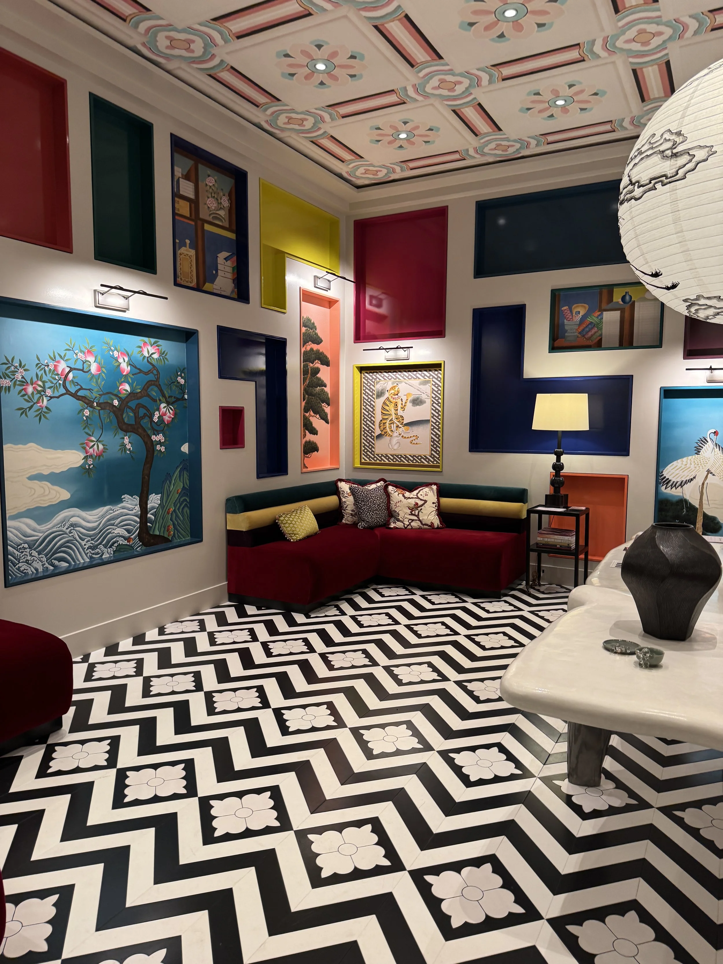 Benjamin Moore Minhwa Salon by Young Huh