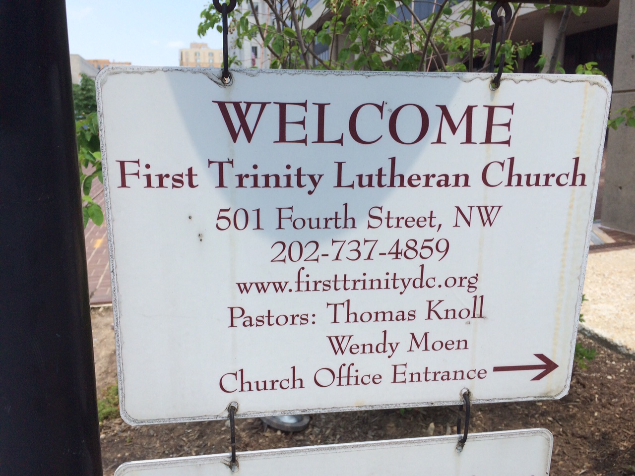 First Trinity Lutheran Church Hours