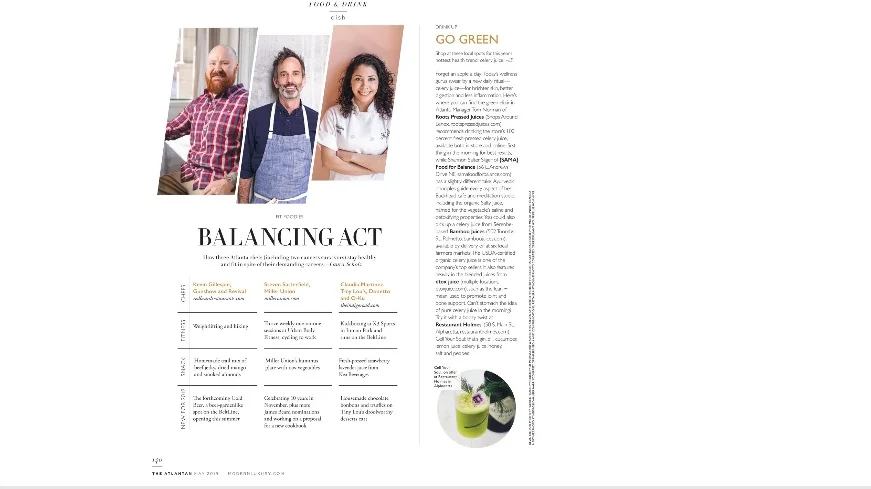 The Atlantan | Balancing Act + Go Green