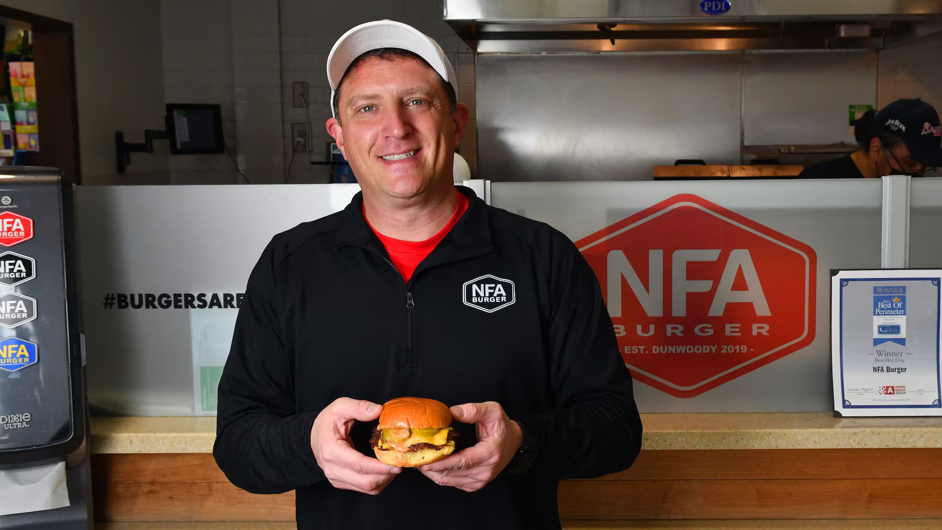 The Atlanta Journal-Constitution | NFA Burger at Avalon offers 1 table a night that benefits Giving Kitchen