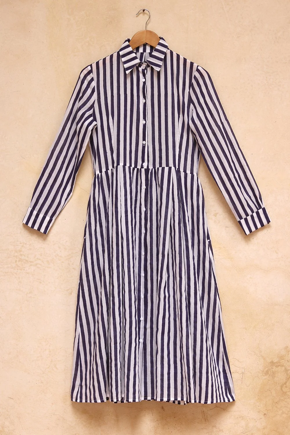  LONG SLEEVED SHIRT-DRESS “STELLA” 