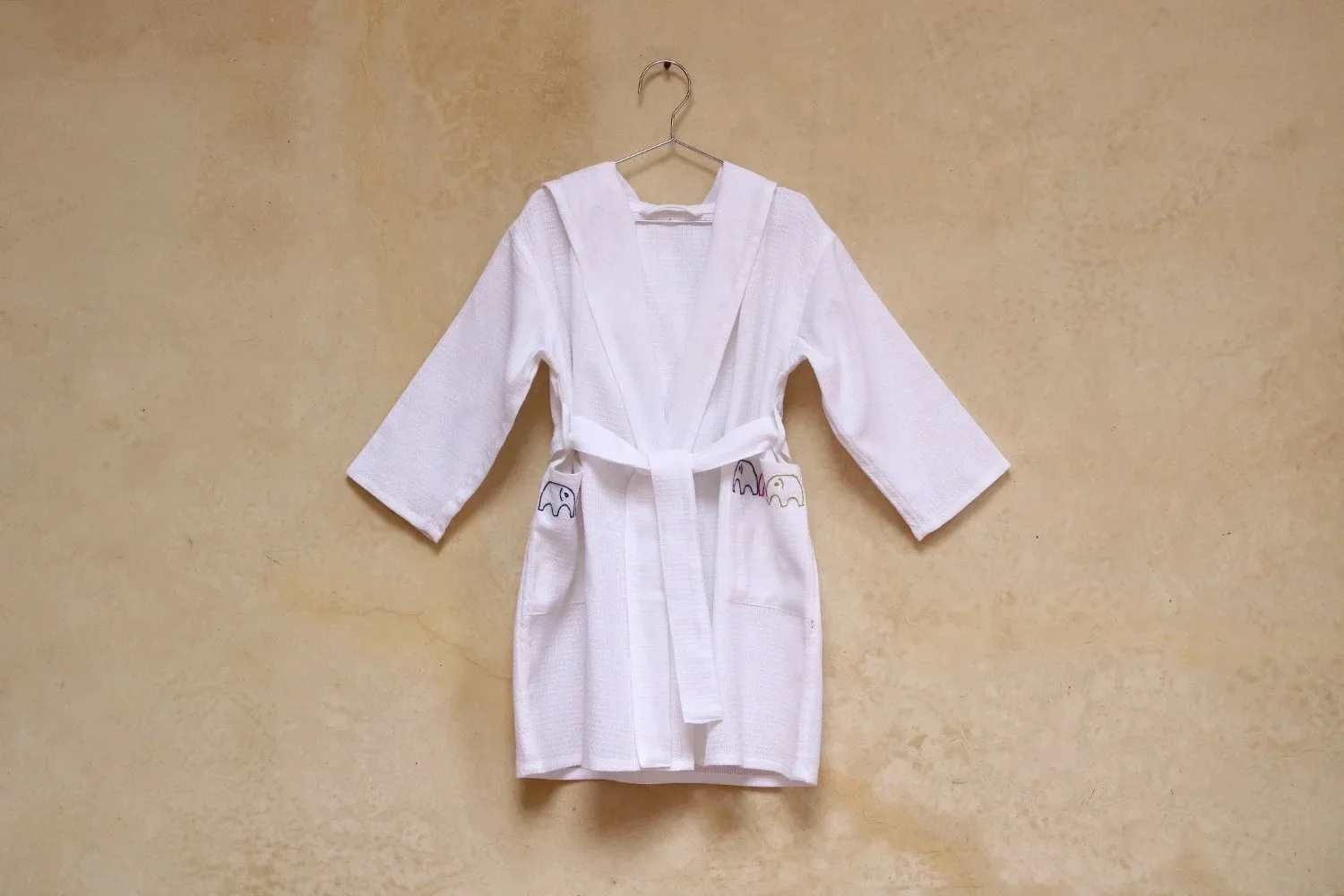  HOODED BATHROBE "RAYANE" 