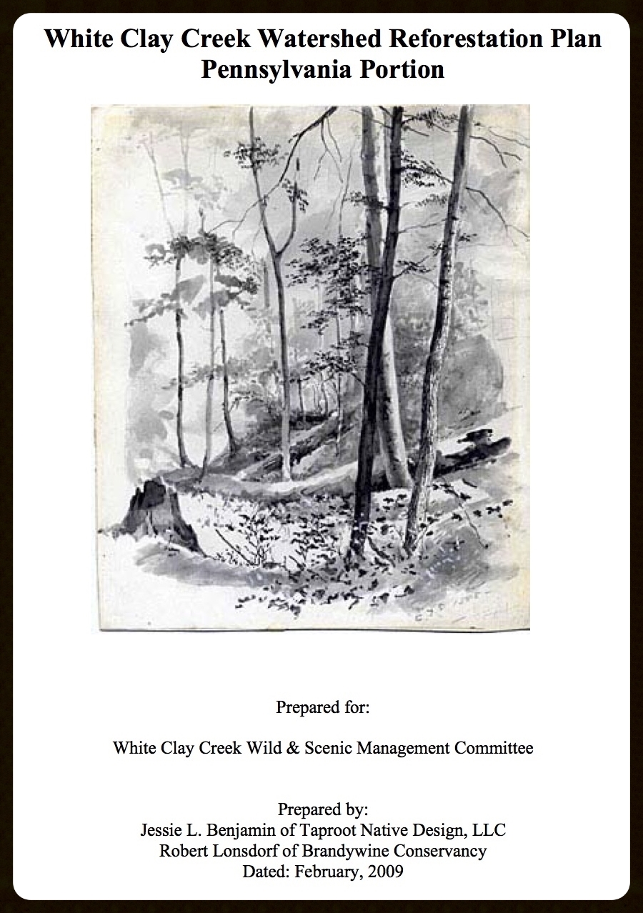 White Clay Creek Reforestation Plan (2009)