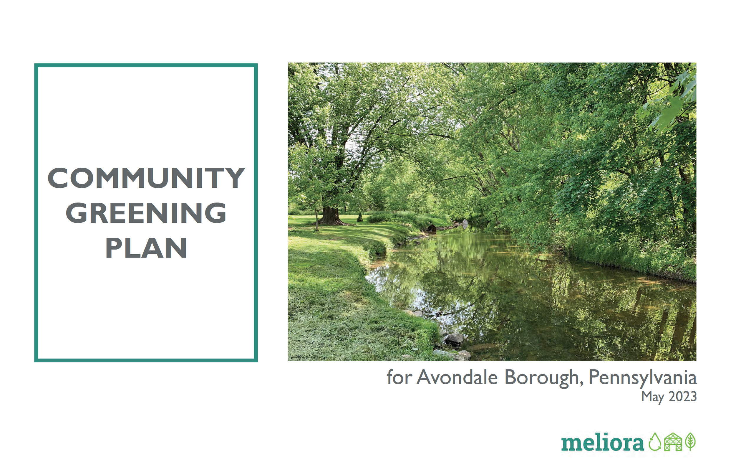 Community Greening Plan for Avondale Borough May 2023