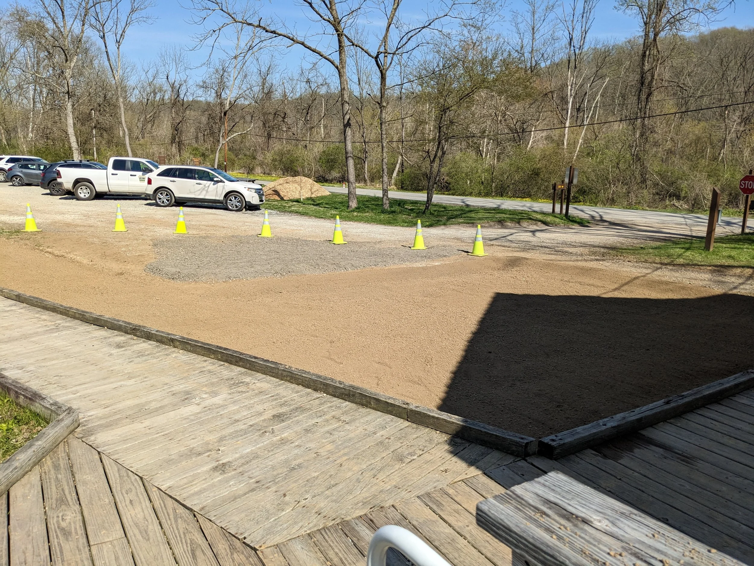Area Prepped for Installation