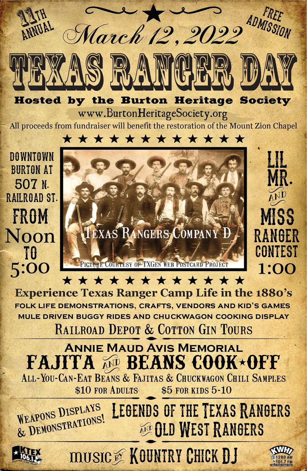 TRD Poster — Burton Heritage Society
