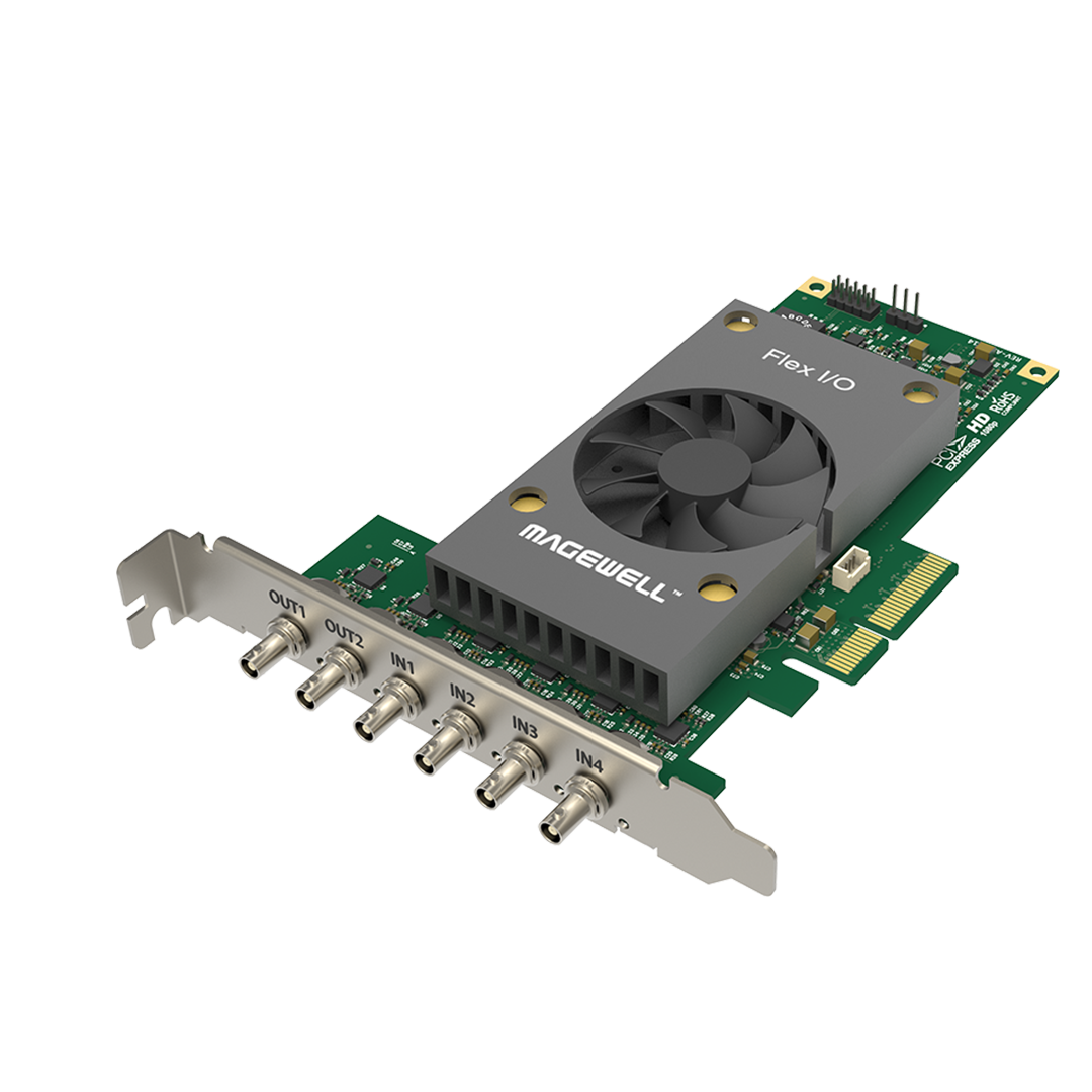 Magewell® Flex I/O SDI 4i2o