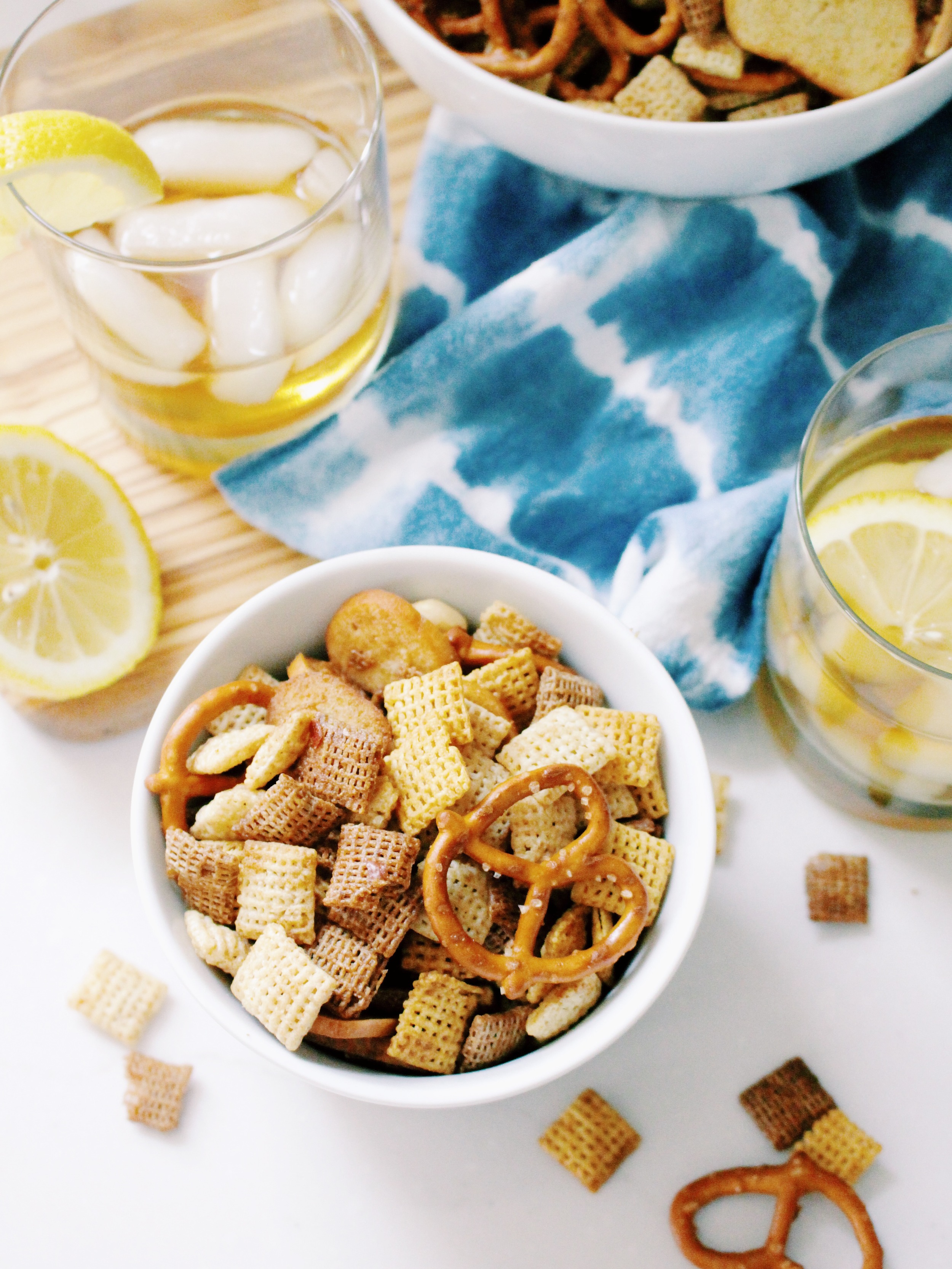 HOMEMADE BAKED CHEX MIX RECIPE