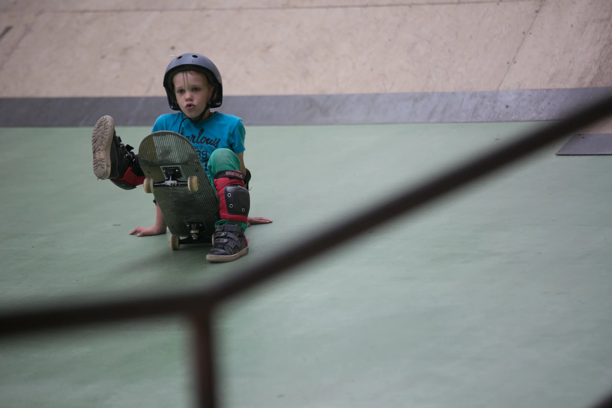 skateboardles Skatepark Sweatshop den Haag 2015 .jpg