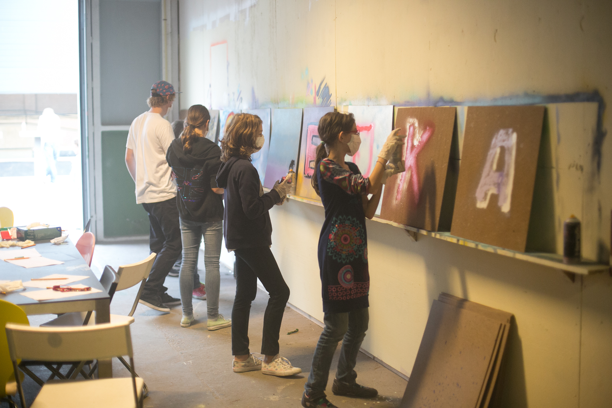 Graffitiworkshop tag Graffiti Kinderfeestje den Haag 2015 .jpg