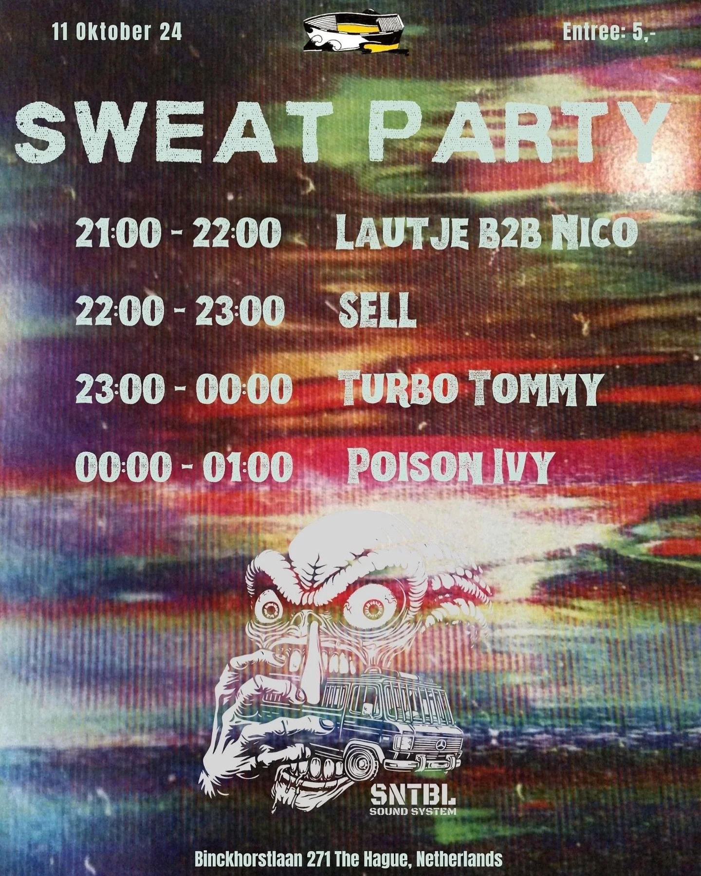 🪩LINE UP - SWEAT PARTY🪩

Jullie zijn hartstikke welkom om Vrijdag na de closet sale een dansje te doen in het park. We hebben voor de avond een geweldige line up met: @laurabennaars , @nic0las.koopman , @selll3000 @tommy_turbooooo en @ivyfoederer d