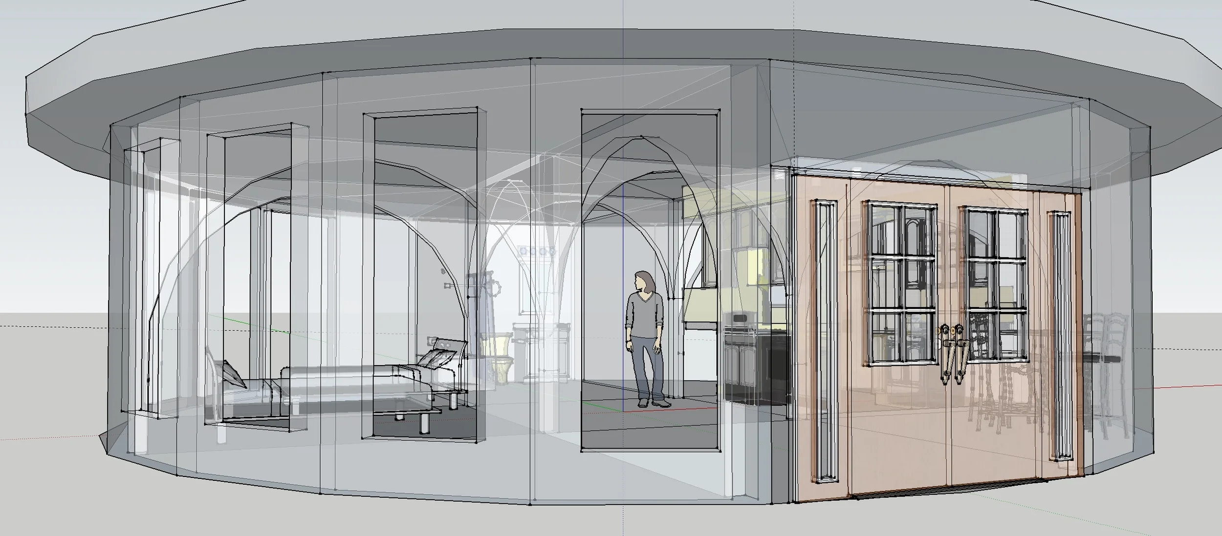 The Design Flexibility is Unprecedented, limited only by your imagination and dreams.