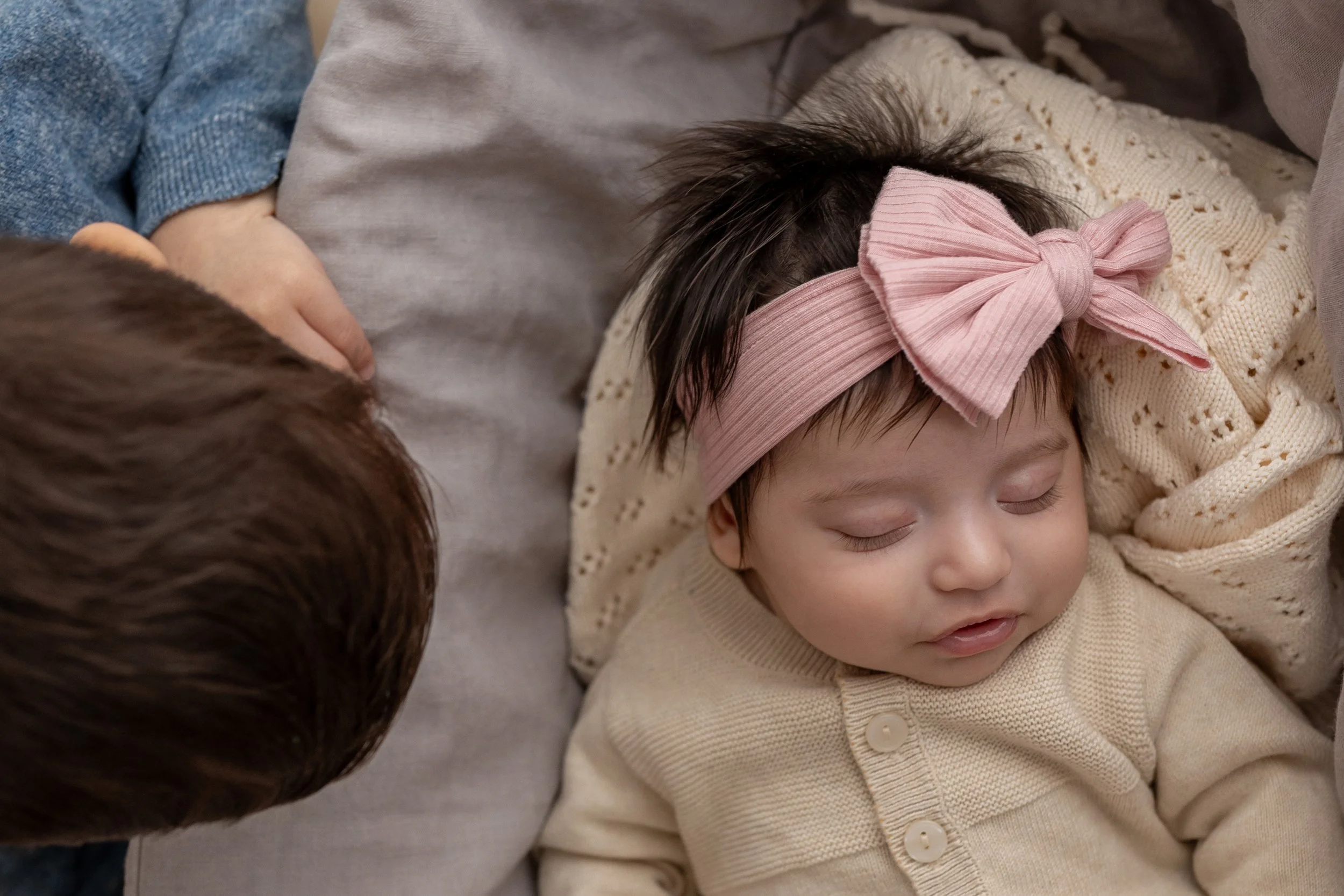 Newborn photographer hinsdale naperville family photography