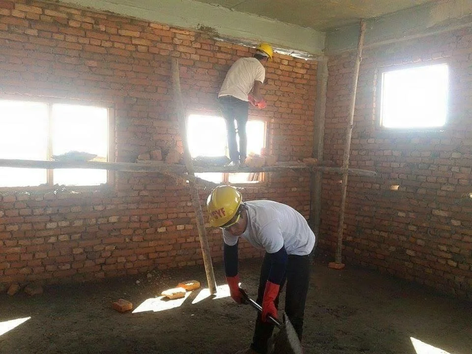 Reconstruction underway in Kaleswor!