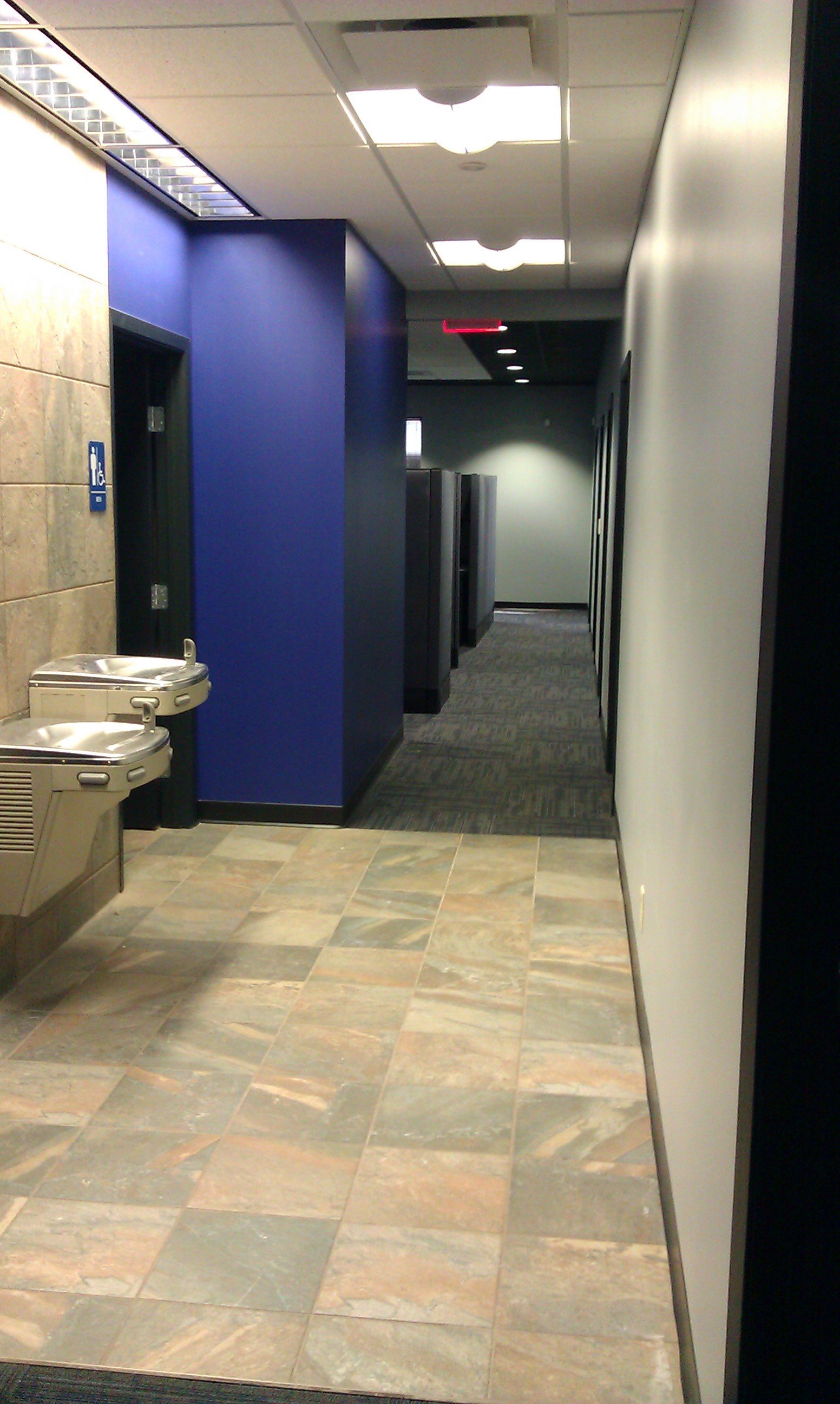 CORRIDOR @ RESTROOMS