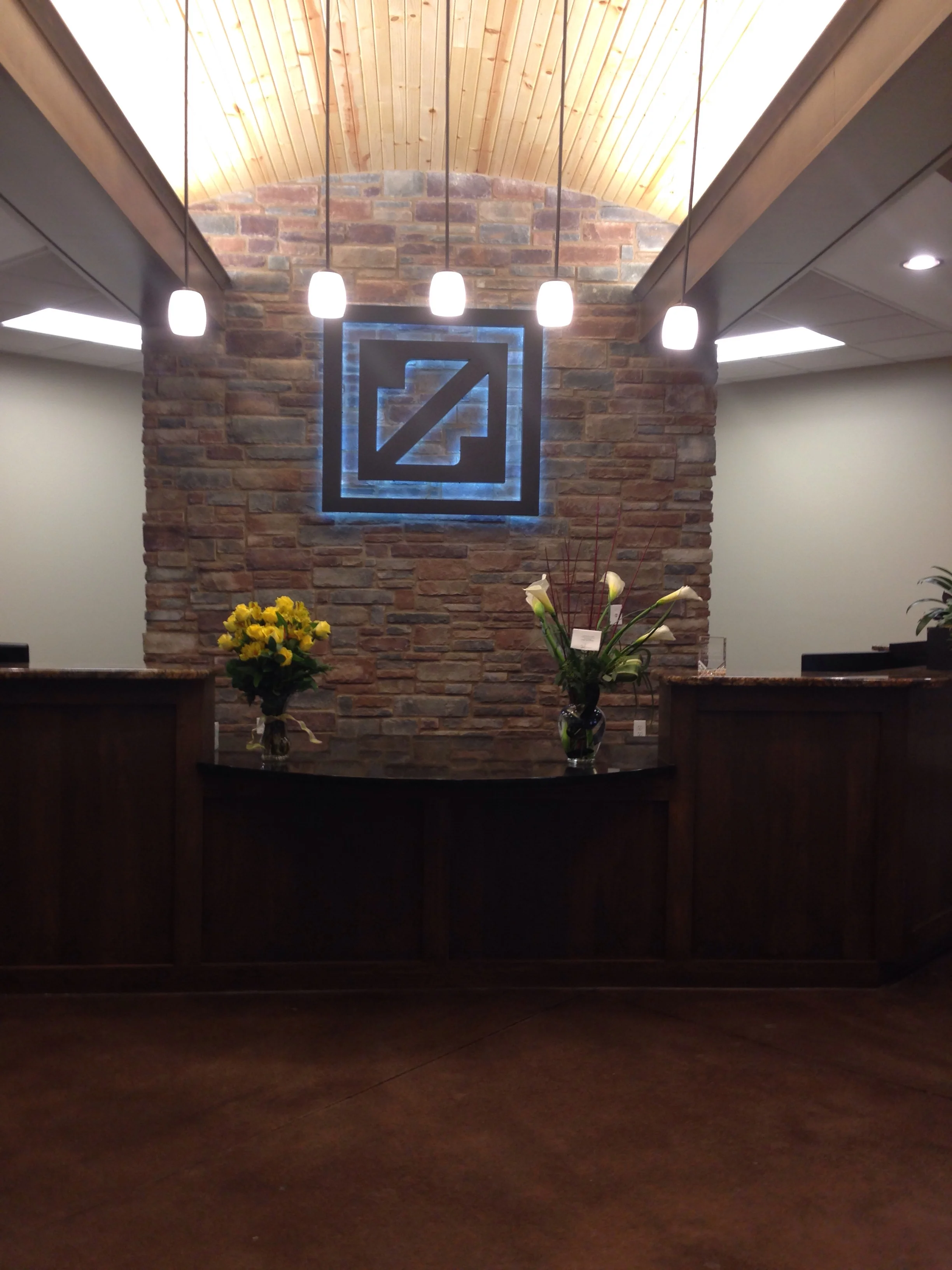 NEW RECEPTION AREA