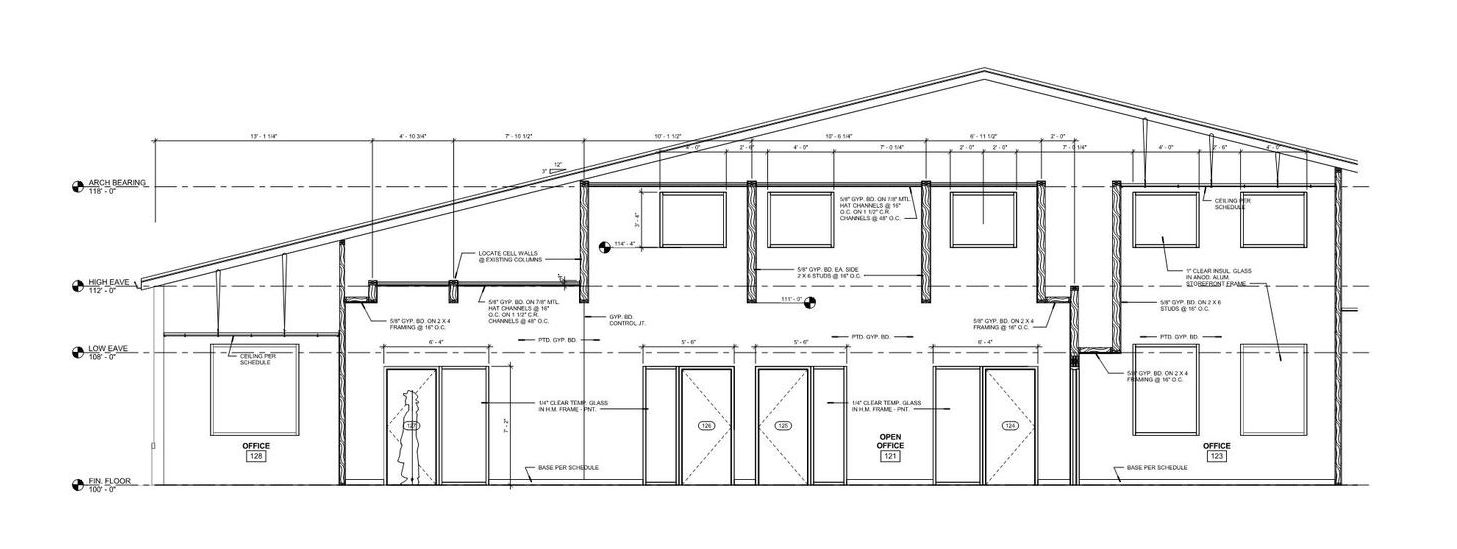 CLERESTORY SECTION SKETCH