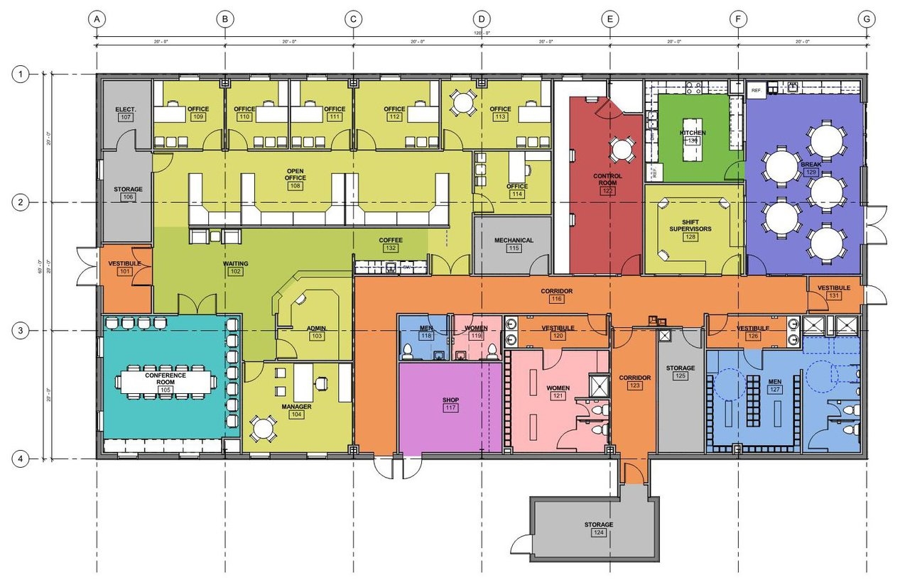ARCHITECTURAL FLOOR PLAN