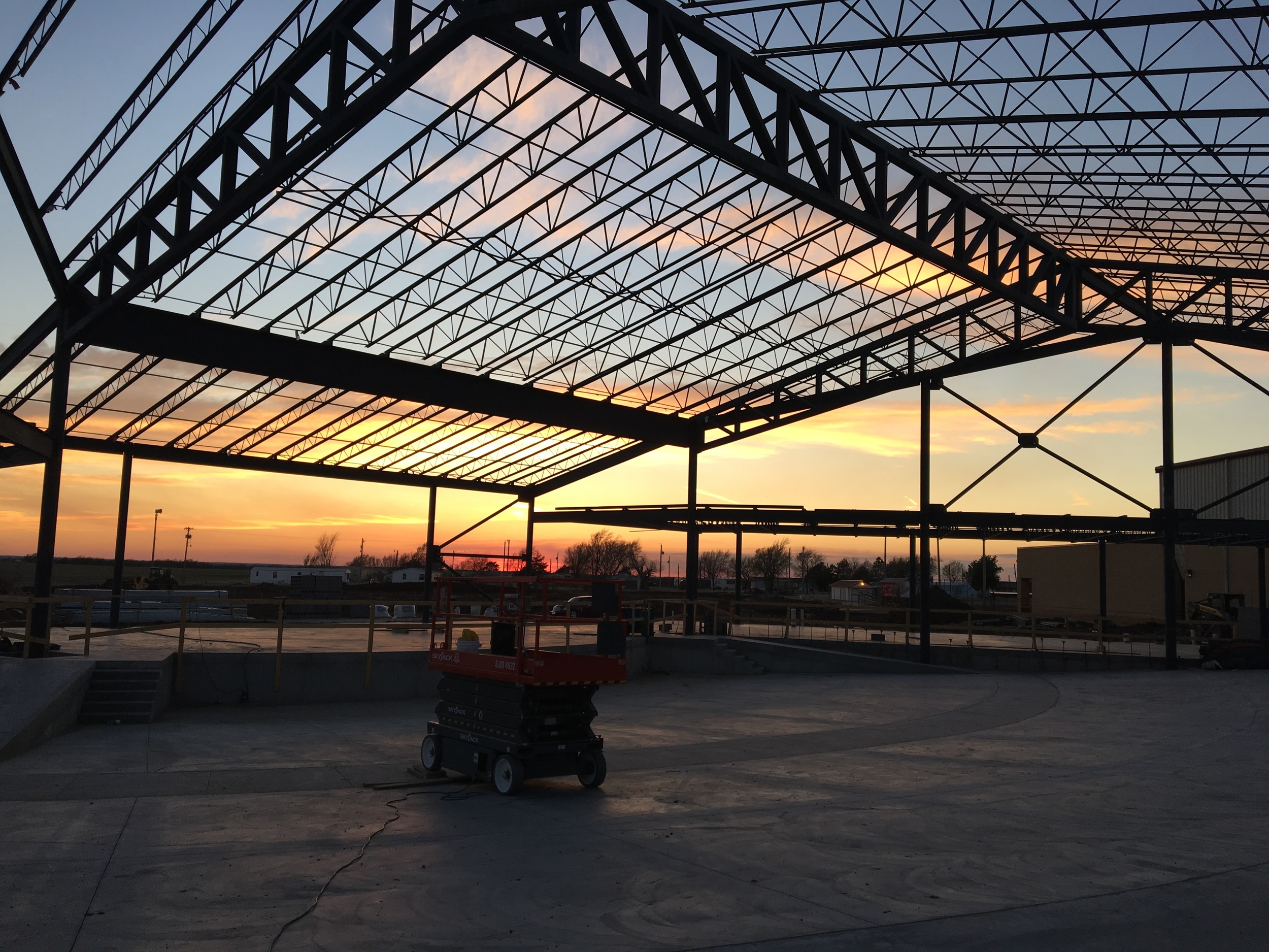 SUNSET BEFORE THE MARCH BOE MEETING