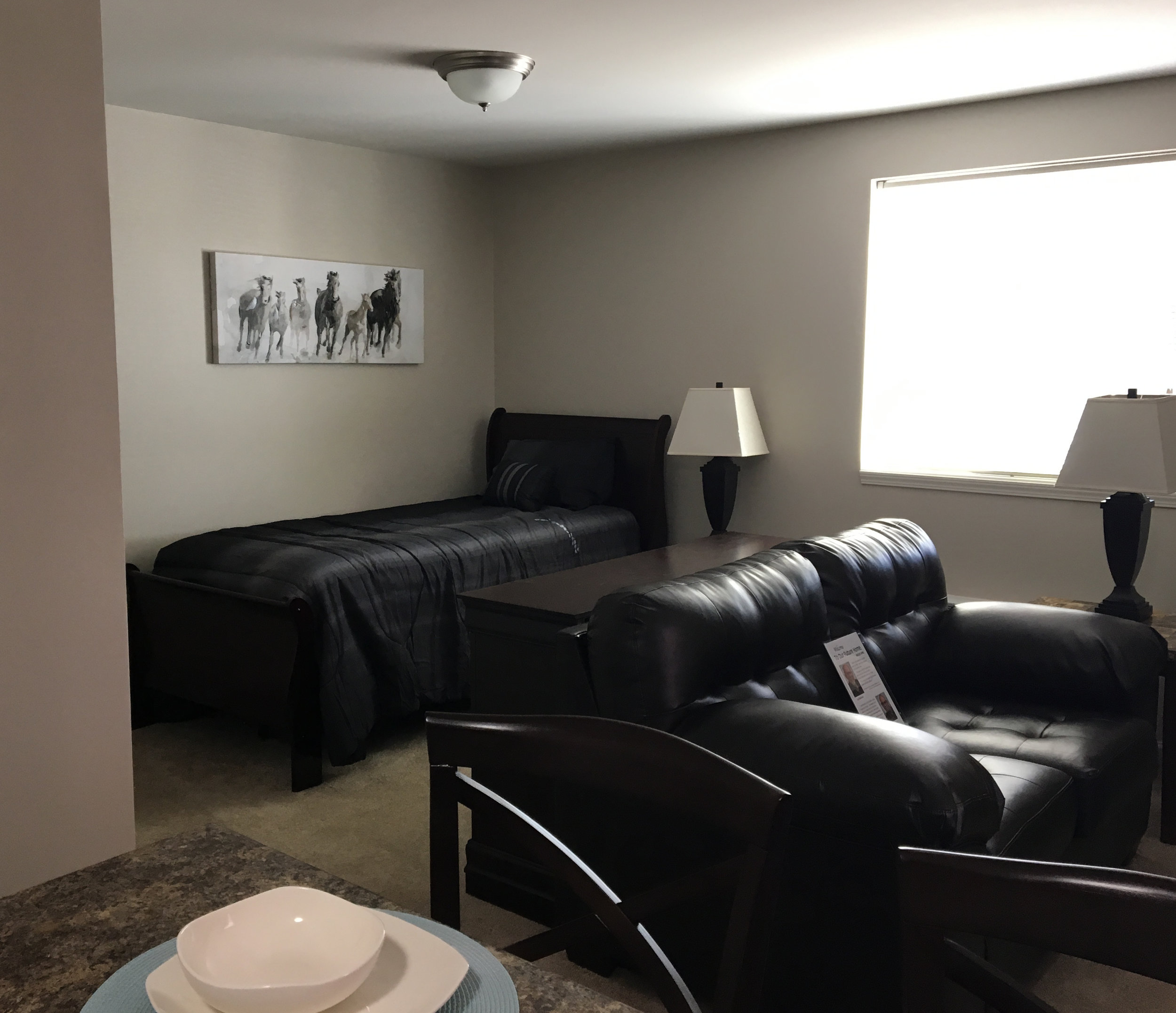 STUDIO SLEEPING AREA