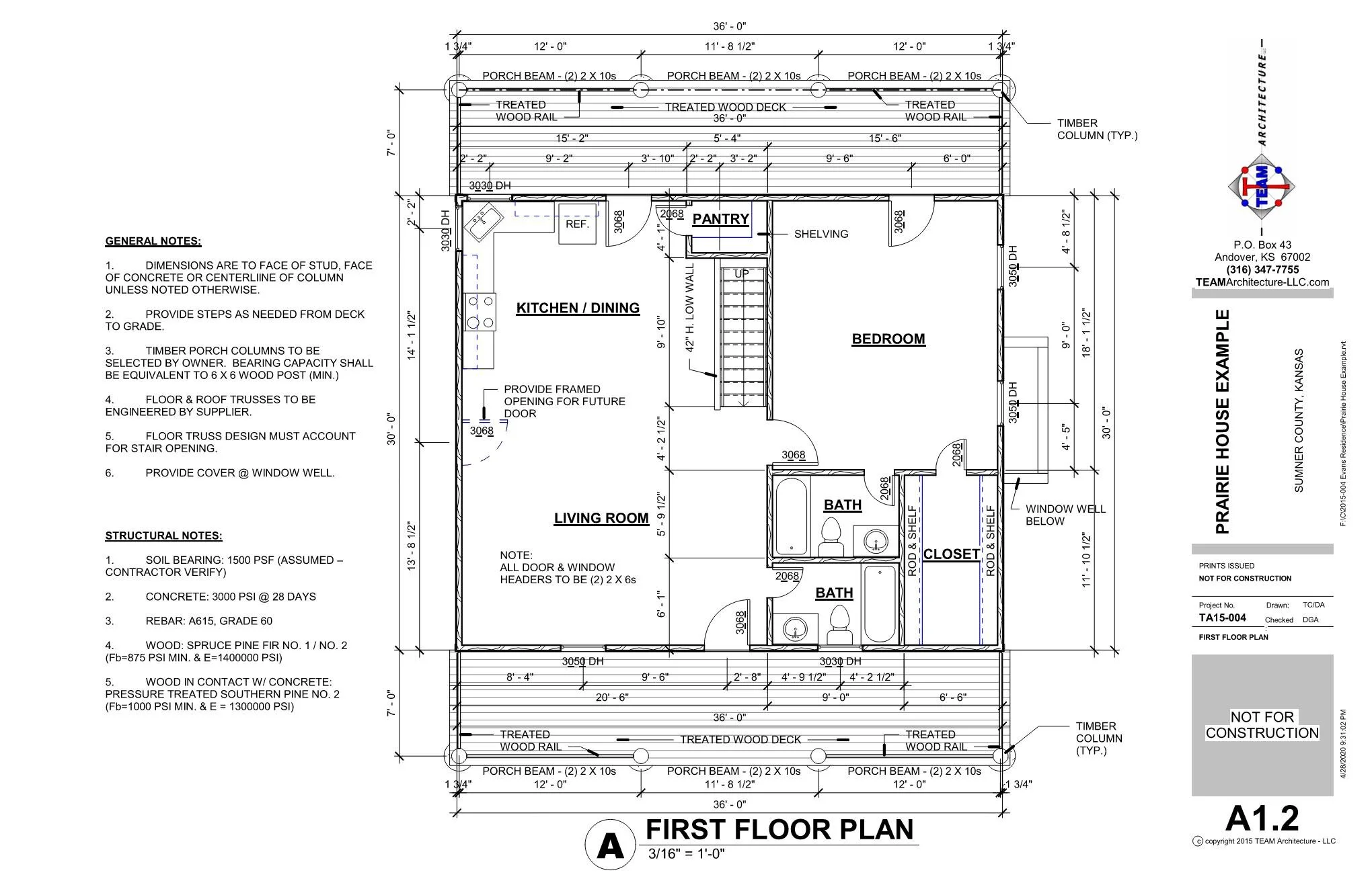 FIRST FLOOR PLAN