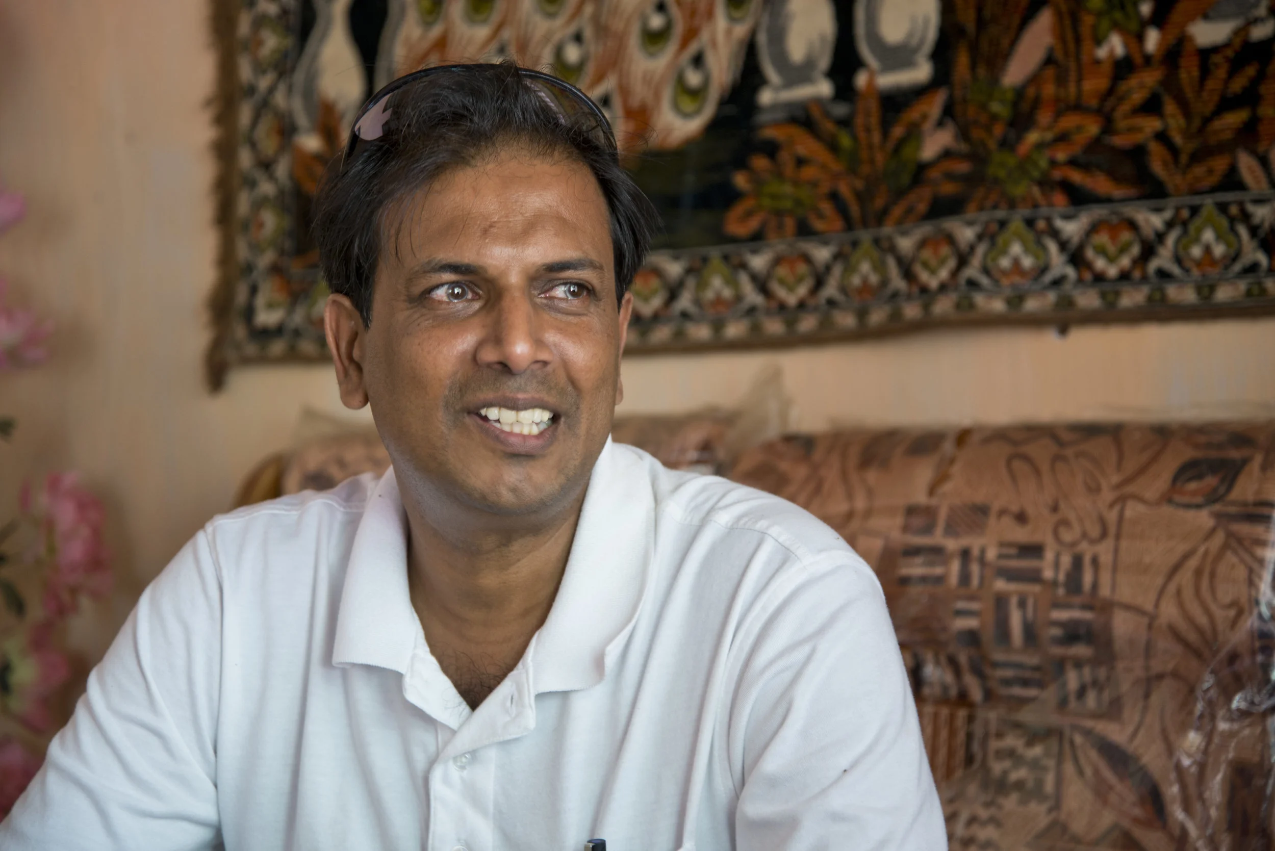 Our spice partner, Moddy, pictured in Sri Lanka.