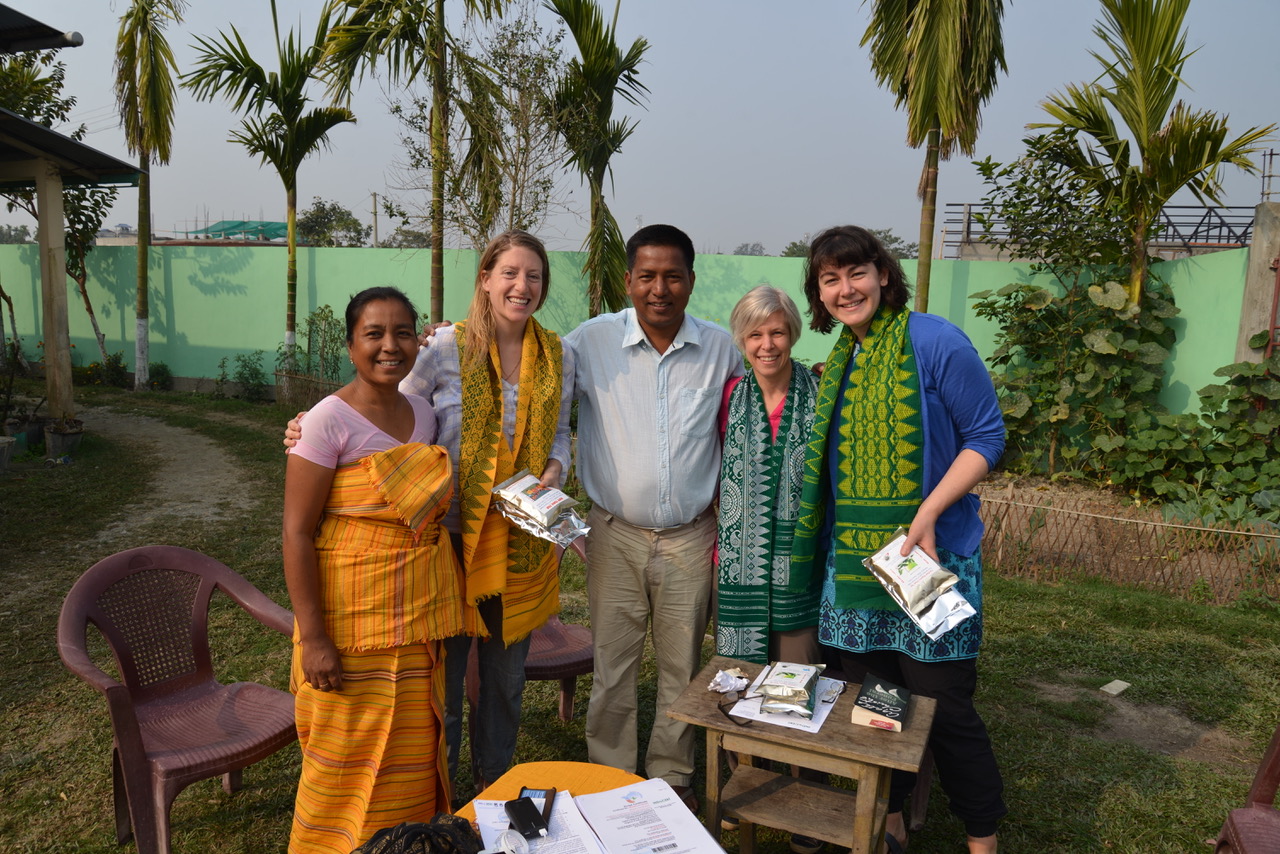 Swapna, Alicia, Bijit, Laurie (Level Ground), and Wyn (Level Ground).