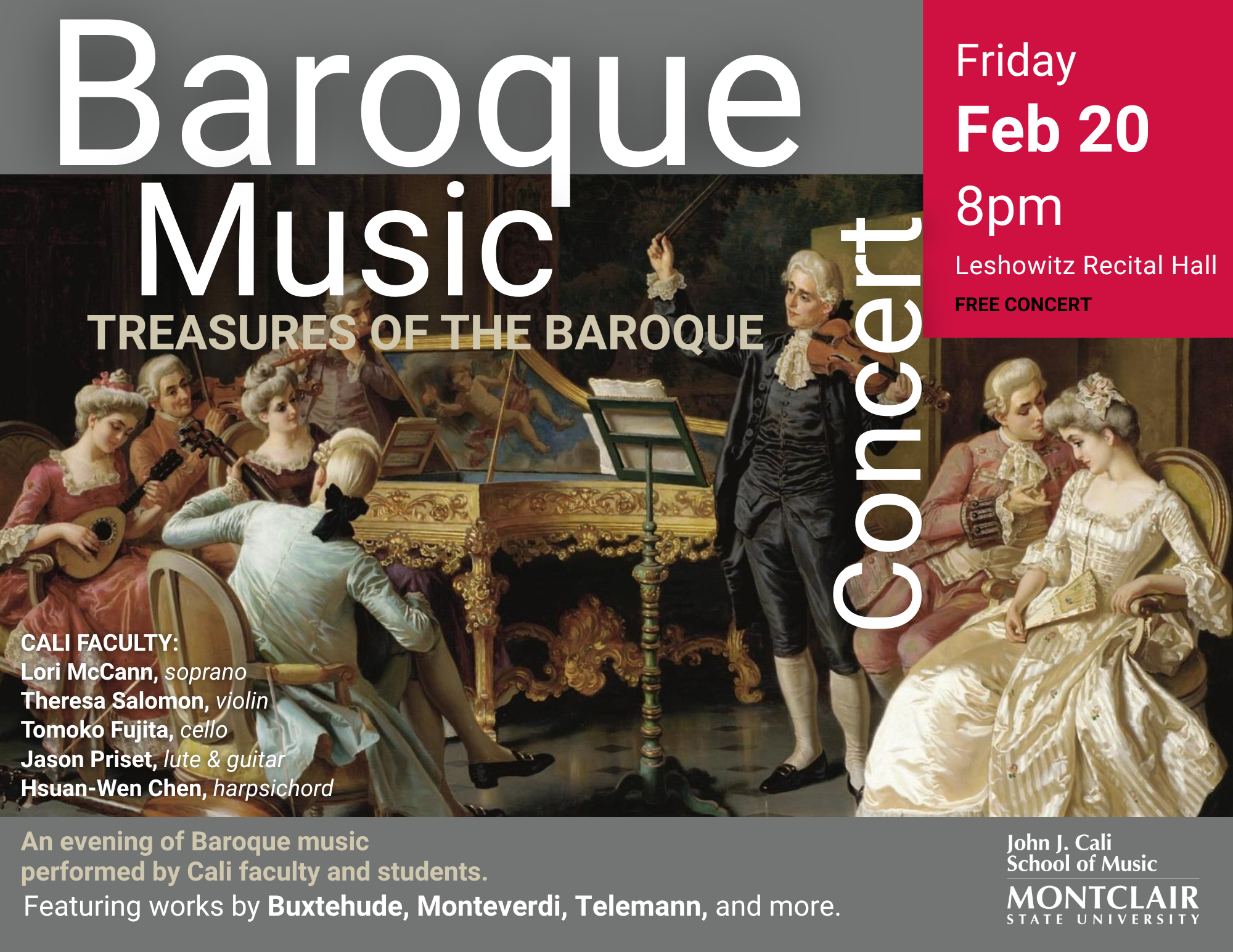 Baroque Music Concert: "Treasures of the Baroque"