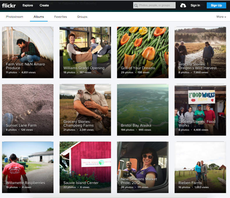 Launch: New Seasons Market on Flickr