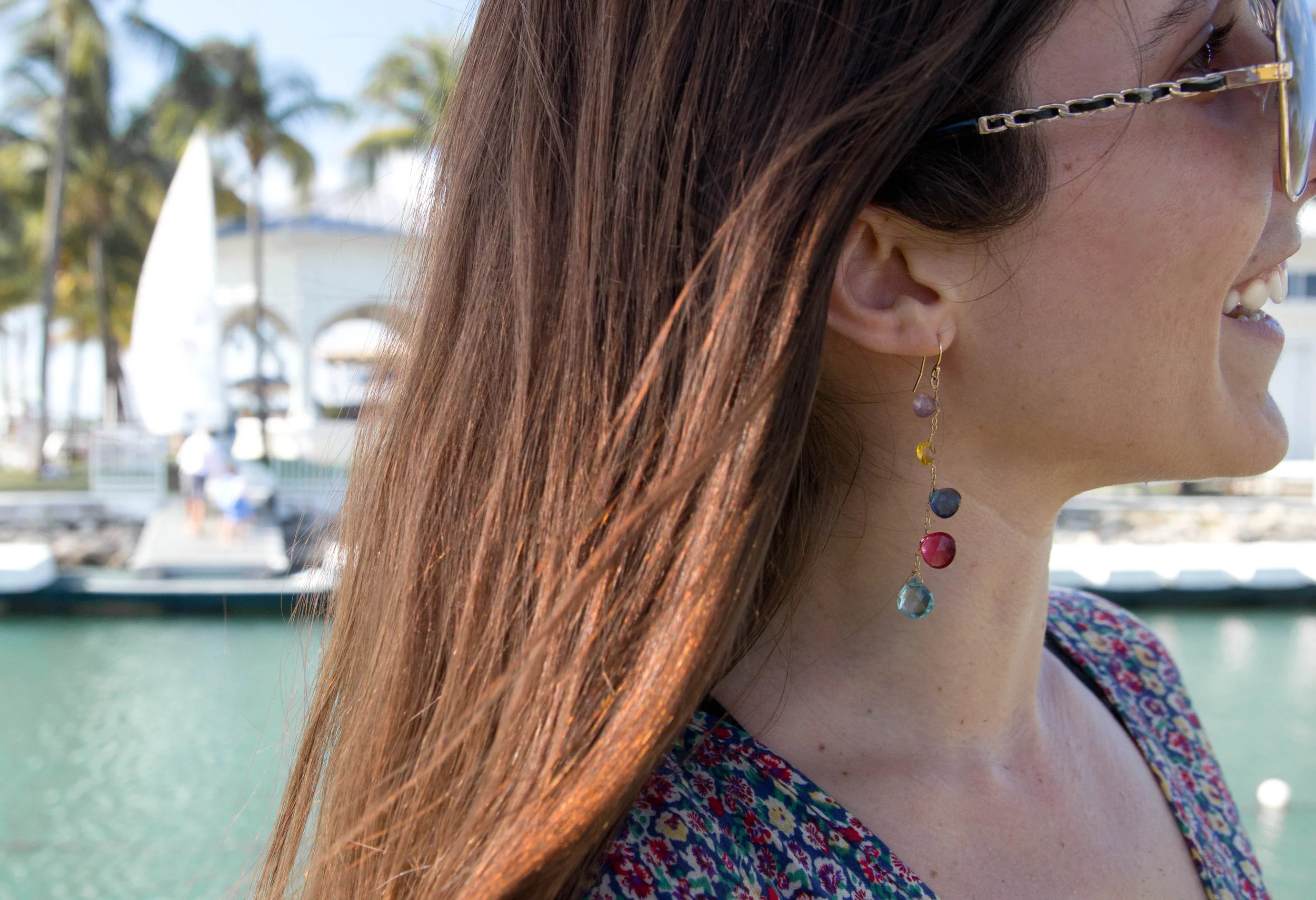 Waterfall Earrings Summer selena pic smile editted.jpg