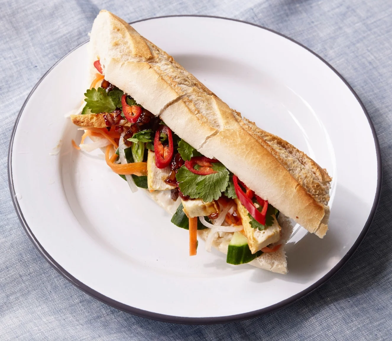 We've been featured in The Guardian! Check out our lemongrass tofu banh mi recipe in the Guardian's 'Six of the Best Picnic Sandwiches', or in The Guardian, this weekend. https://www.theguardian.com/lifeandstyle/2018/jun/16/six-of-the-best-picnic-sandwiches